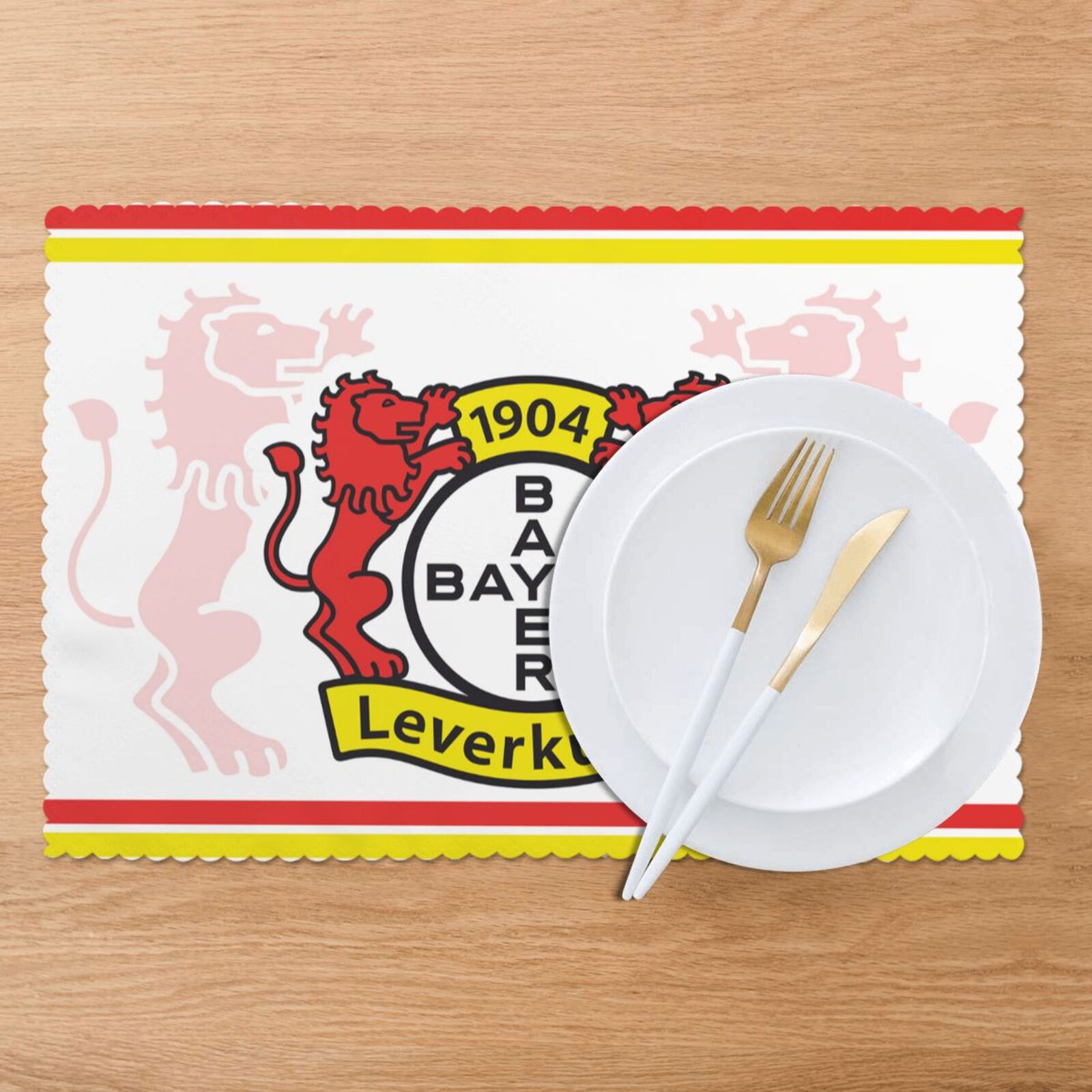 Bayer 04 Leverkusen Placemat Set Of 6 PFD2068