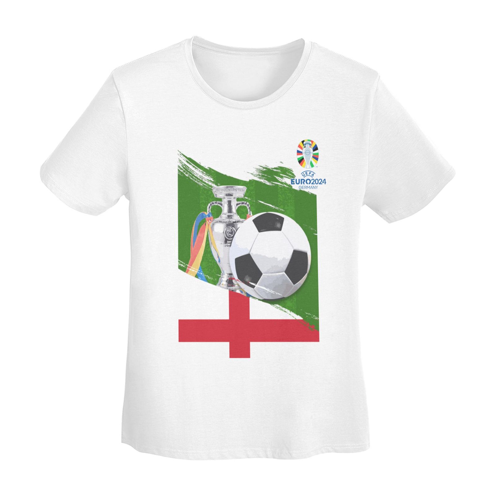 Women's England EURO 2024 Basic Short Sleeve T-Shirt WBT1682