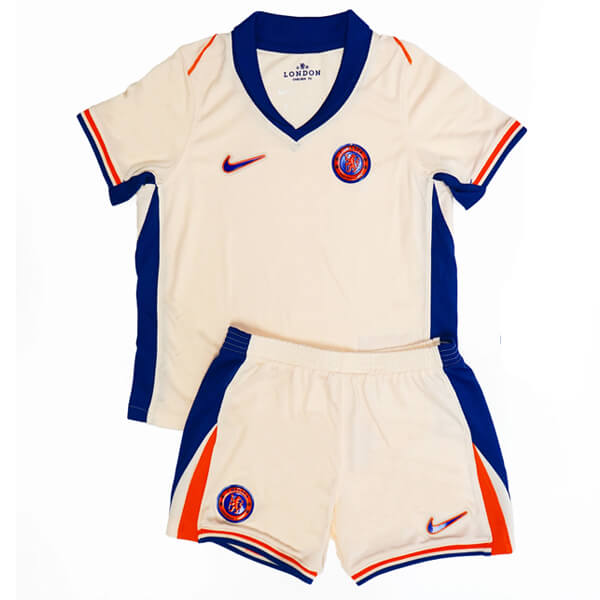 Kid's Chelsea Away Jersey+Shorts 2024/25