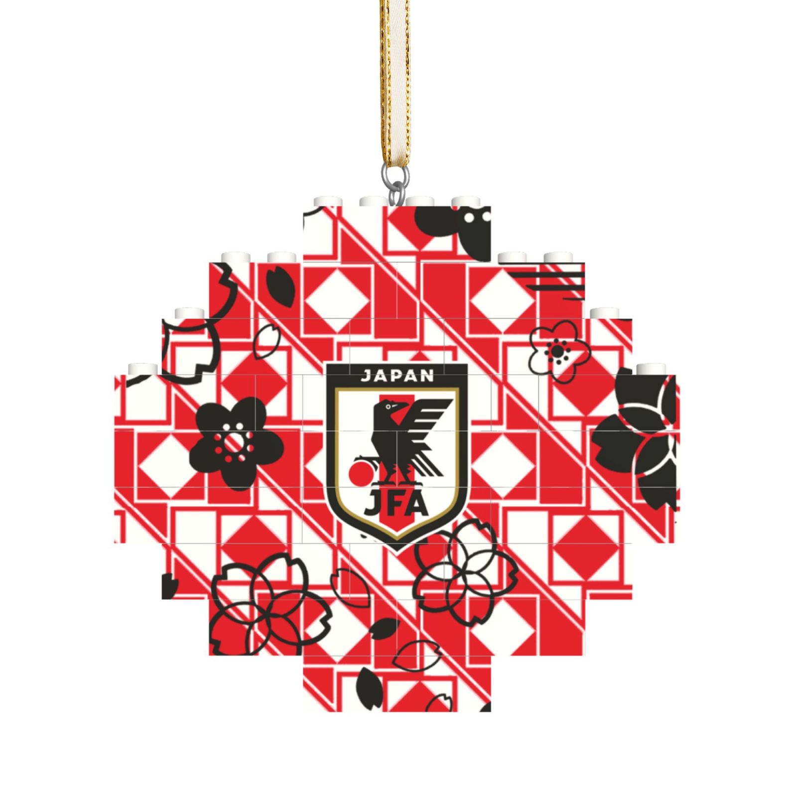 Japan Building Block Puzzle Ornament BBP2007