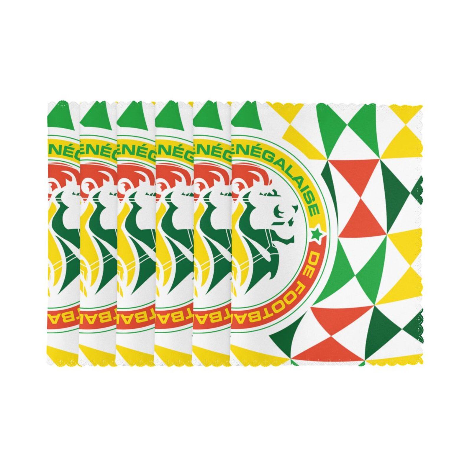 Senegal Placemat Set Of 6 PFD2057
