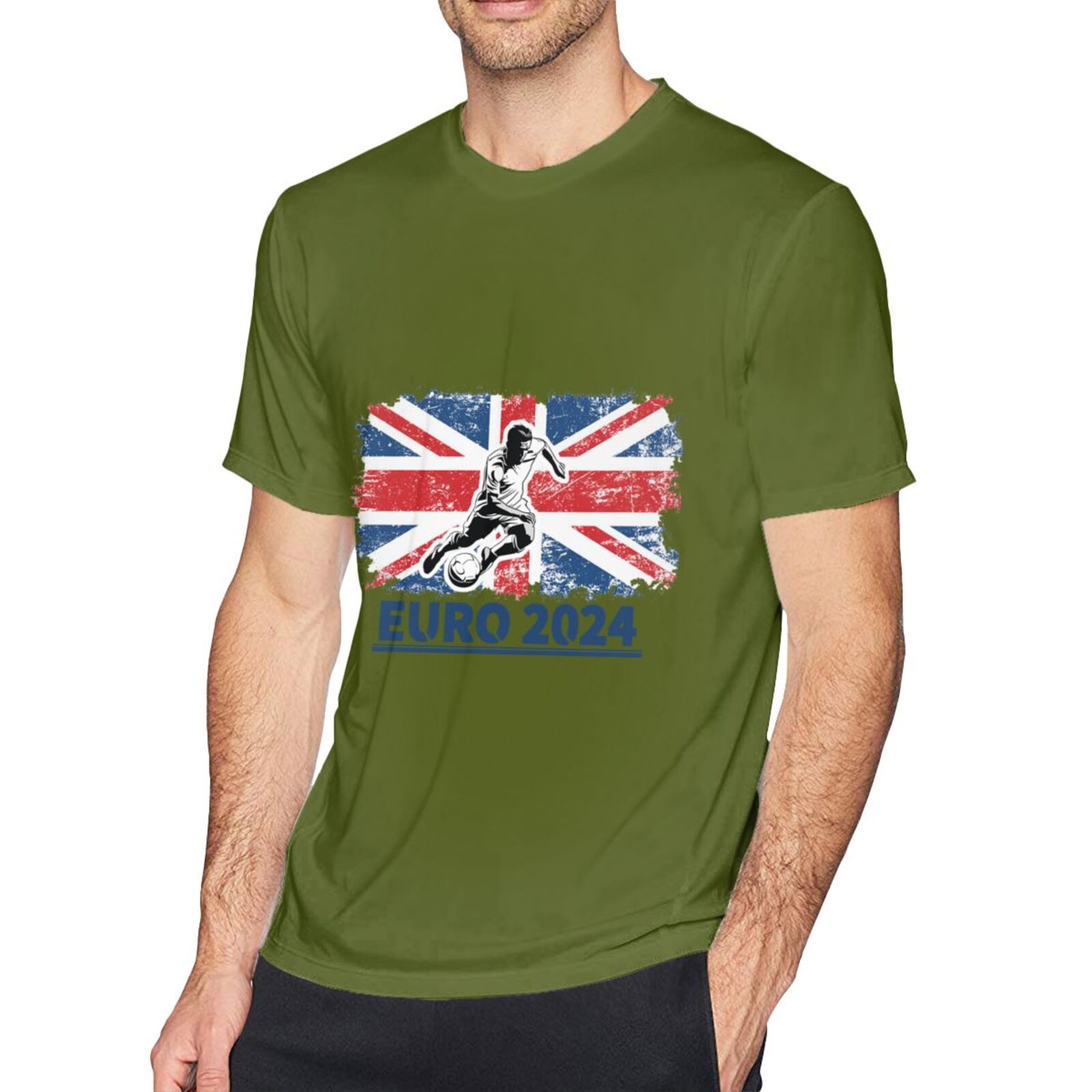 Men's England EURO 2024 Basic Short Sleeve T-Shirt BST1750