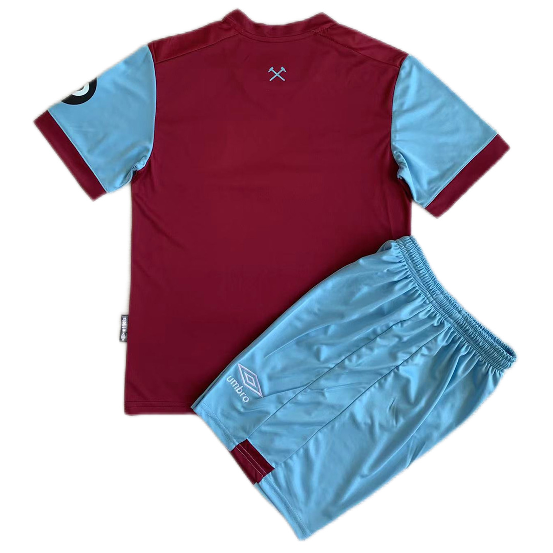 Kid's West Ham Home Jersey+Shorts 23/24