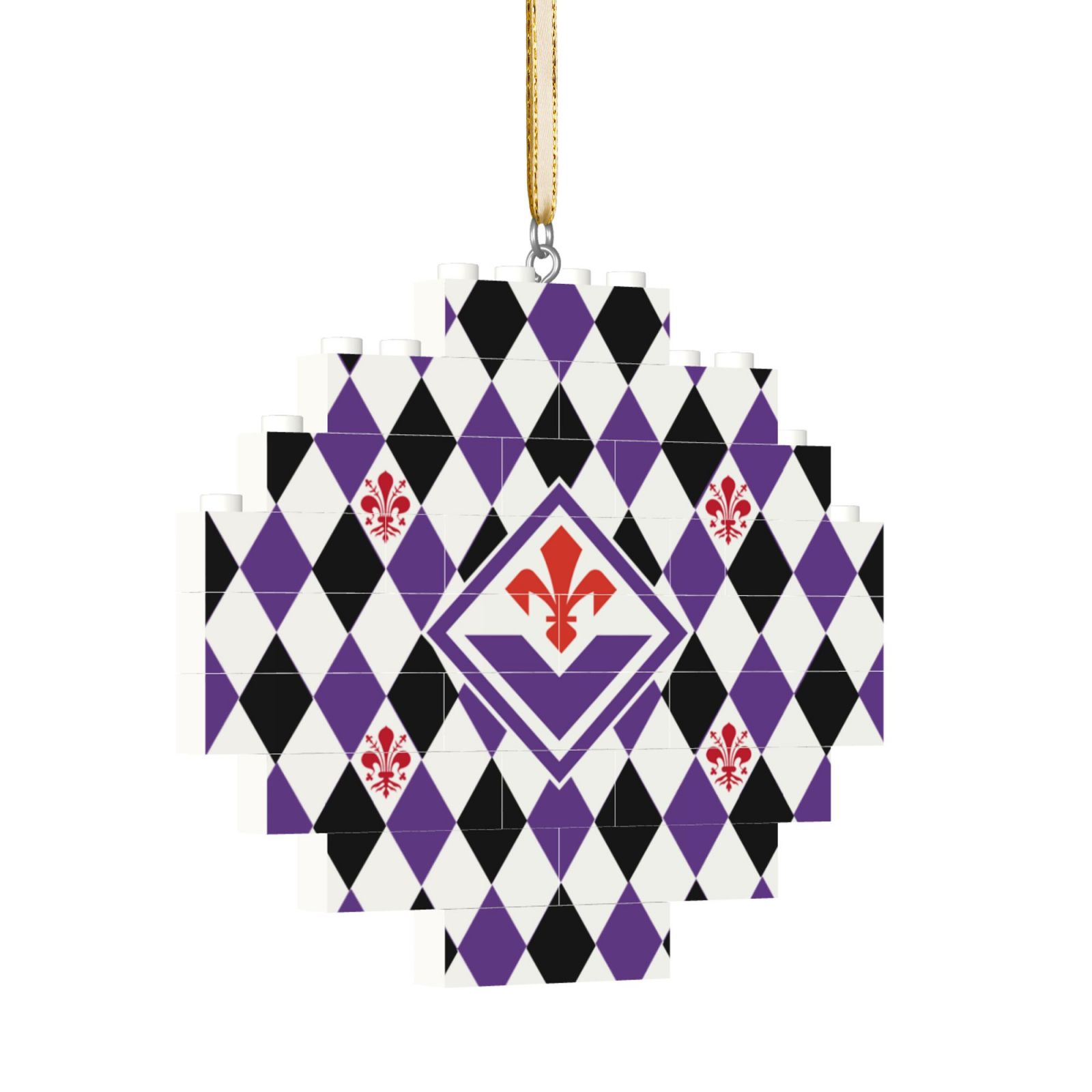 Fiorentina Building Block Puzzle Ornament BBP2031