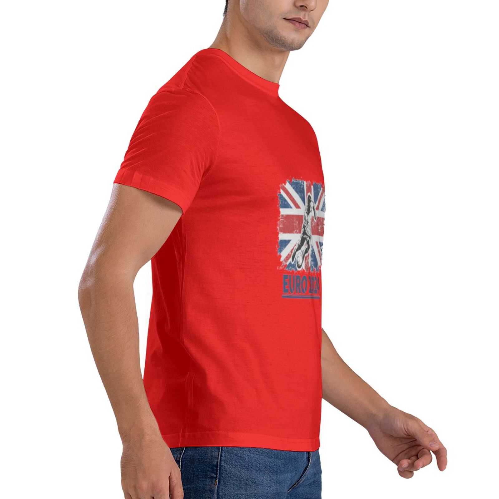 Men's England EURO 2024 Basic Short Sleeve T-Shirt BST1750