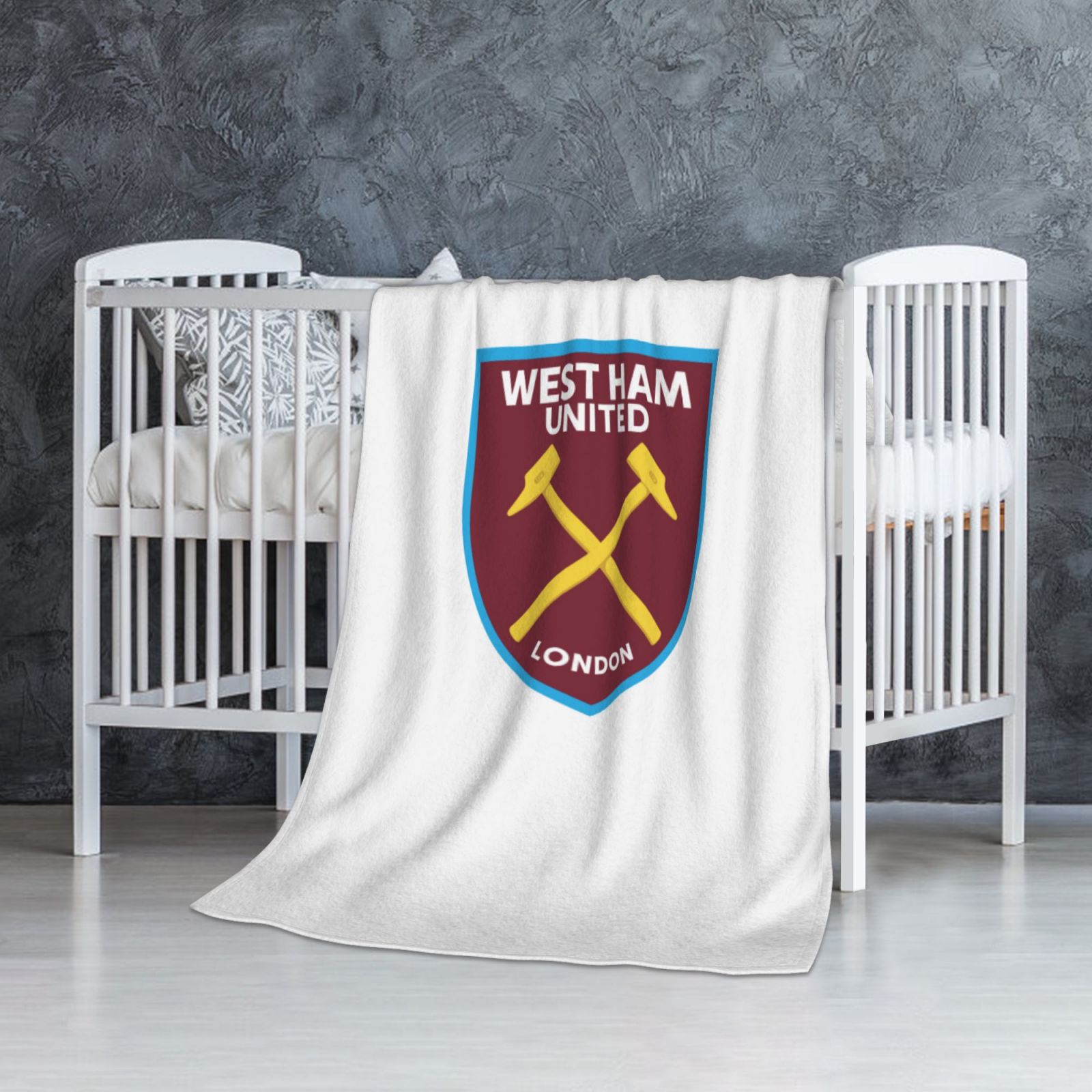 West Ham Flannel Blanket FLB1605