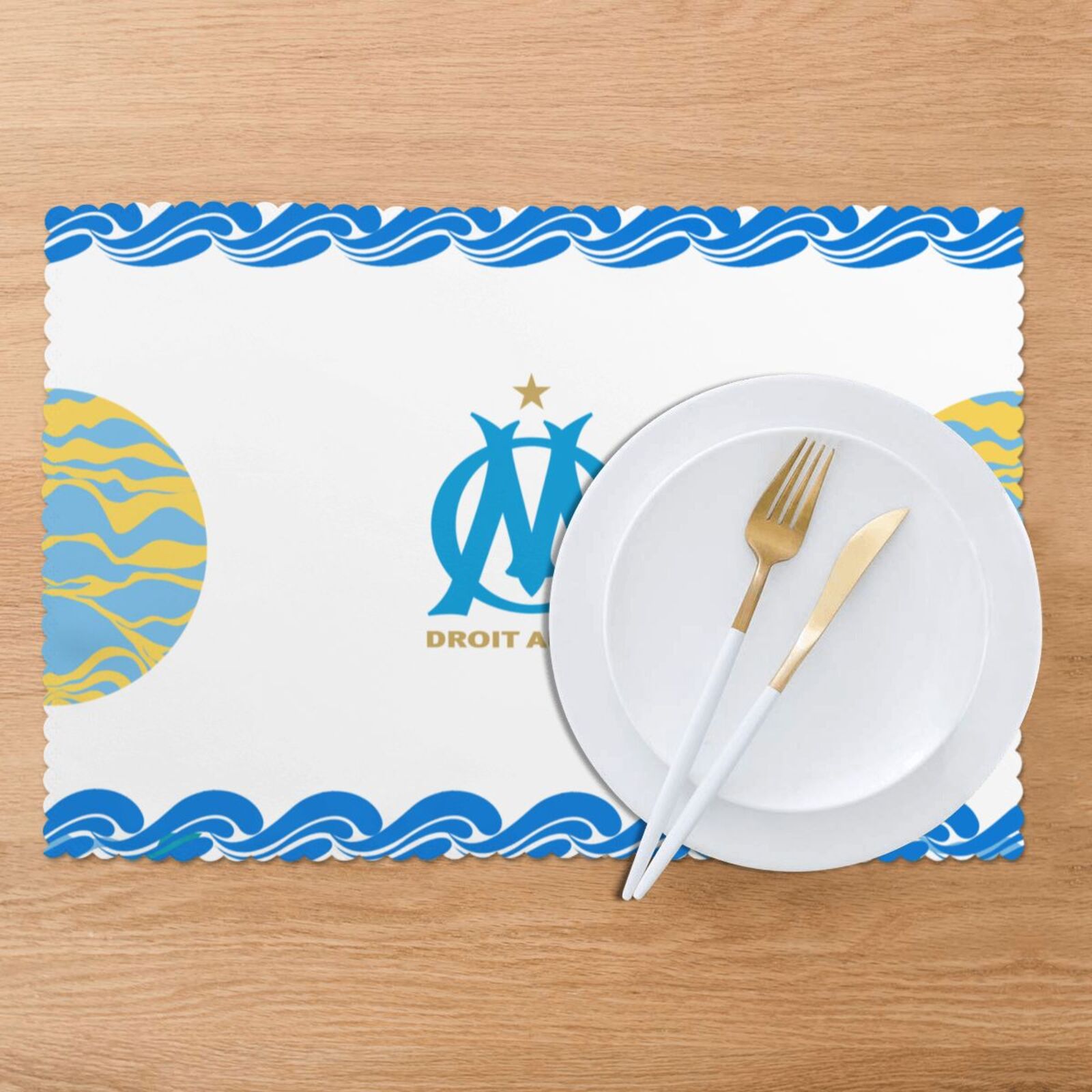 Olympique Marseille Placemat Set Of 6 PFD2272