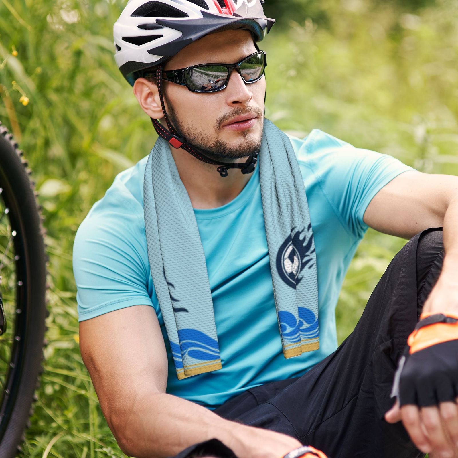 Olympique Marseille Sport Towel CET1967