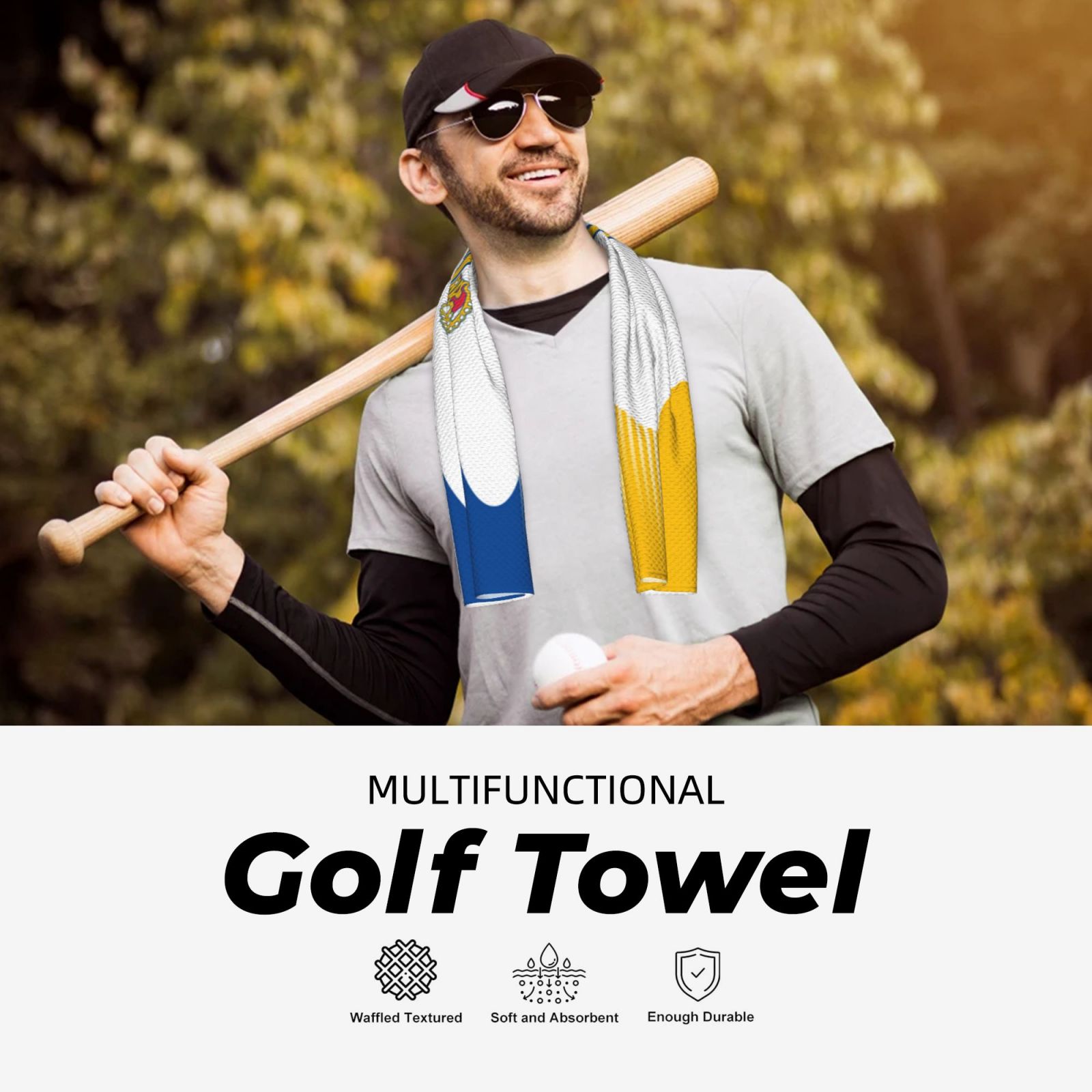 Real Madrid Sports Towel CET2135