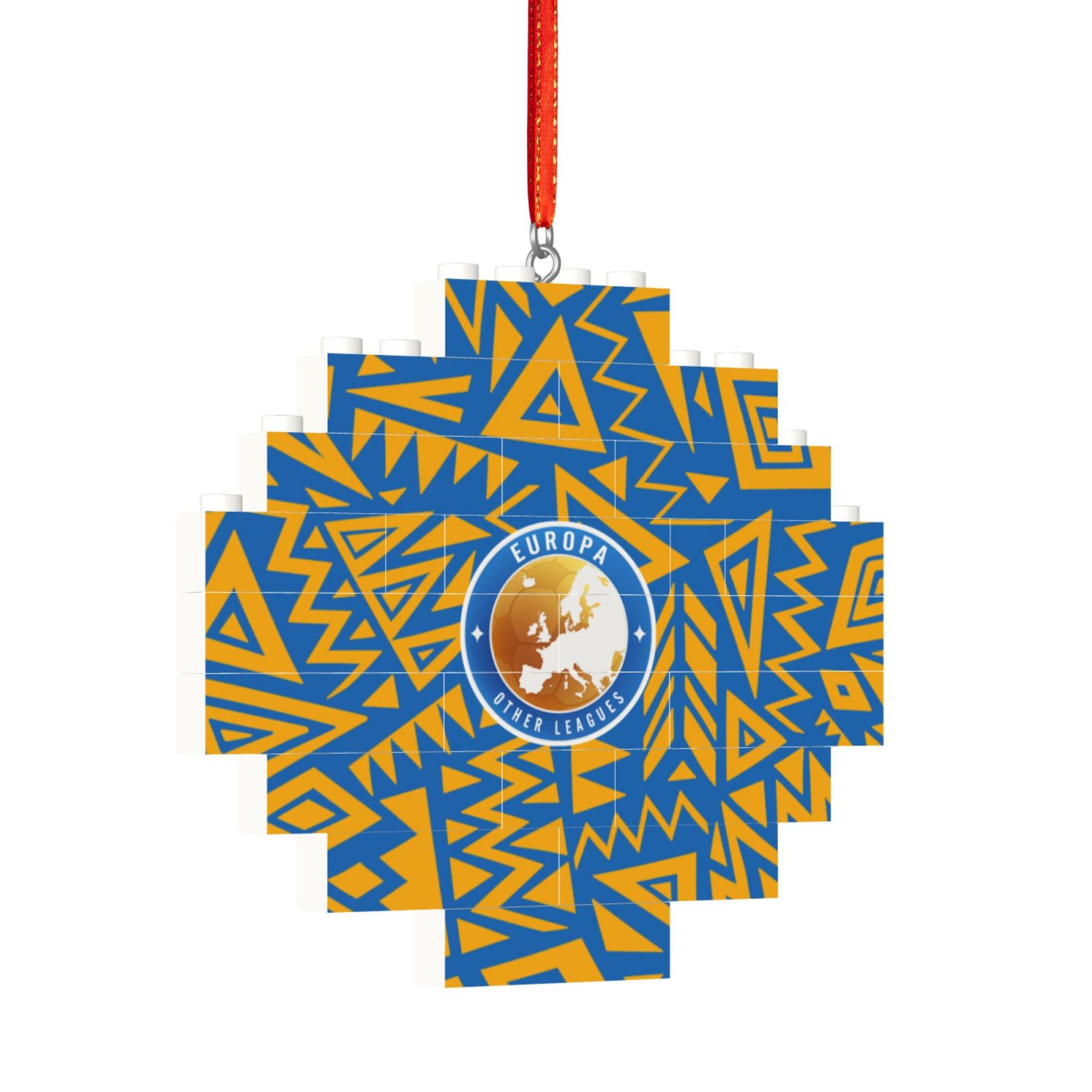 UEFA Europa League Building Block Puzzle Ornament BBP2038