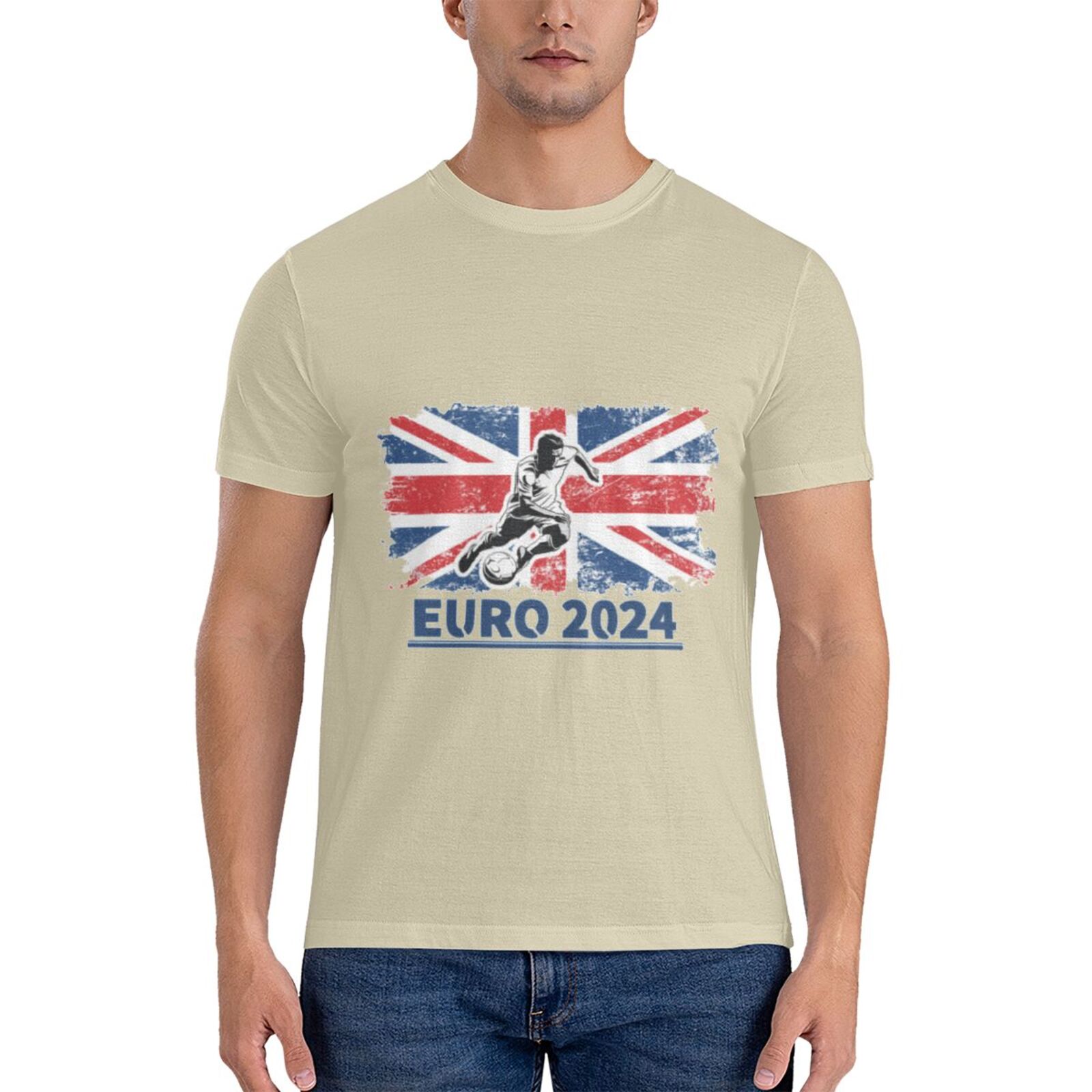 Men's England EURO 2024 Basic Short Sleeve T-Shirt BST1750