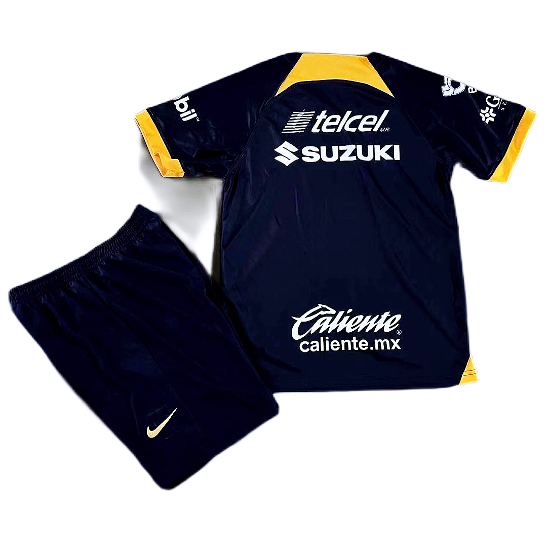 Kid's Pumas Away Jersey+Shorts 23/24