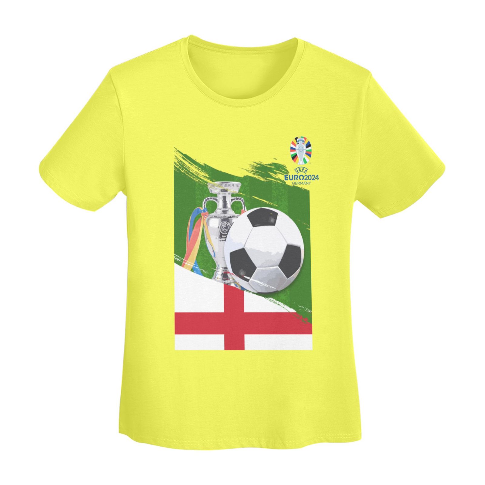 Women's England EURO 2024 Basic Short Sleeve T-Shirt WBT1682