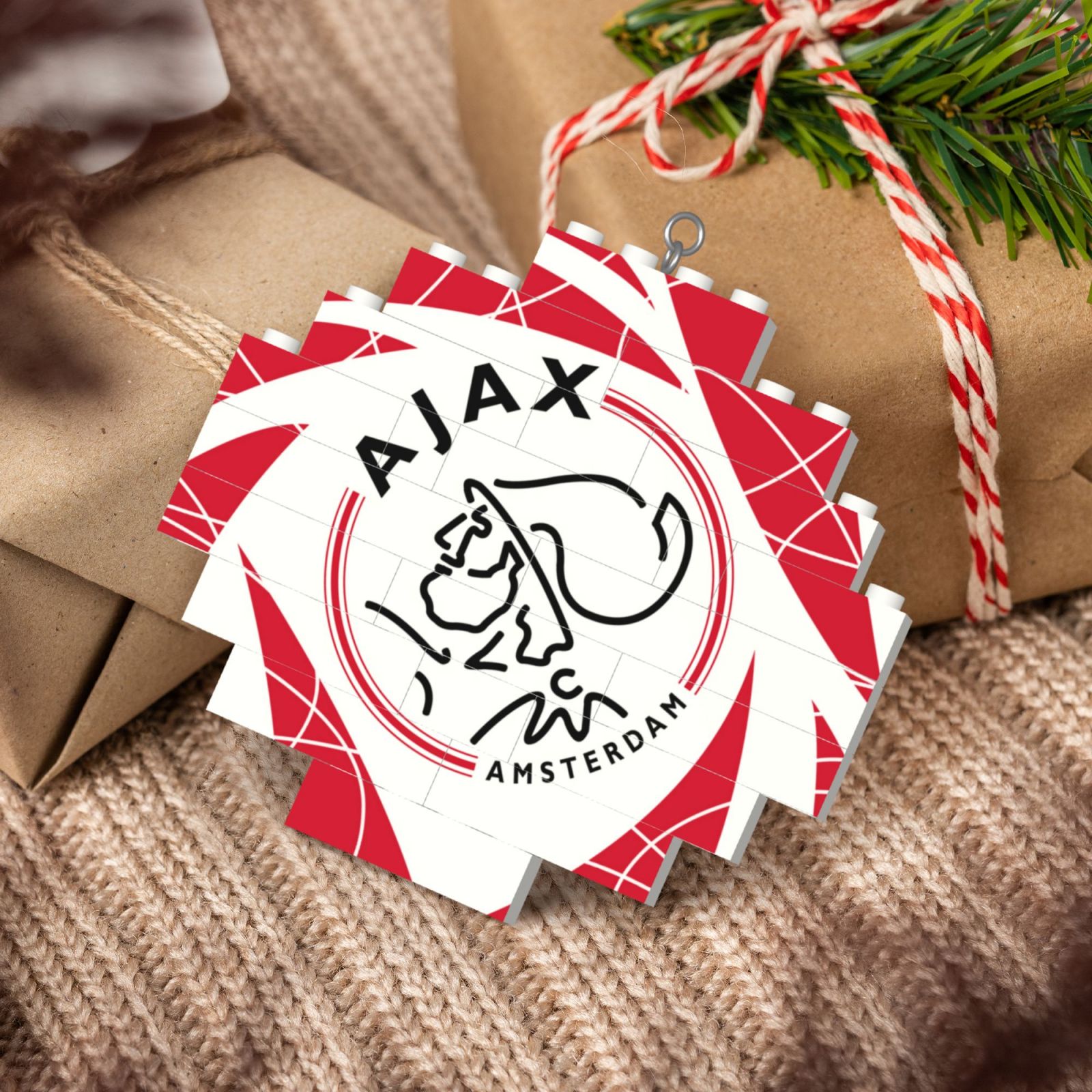 AJAX Building Block Puzzle Ornament BBP2179