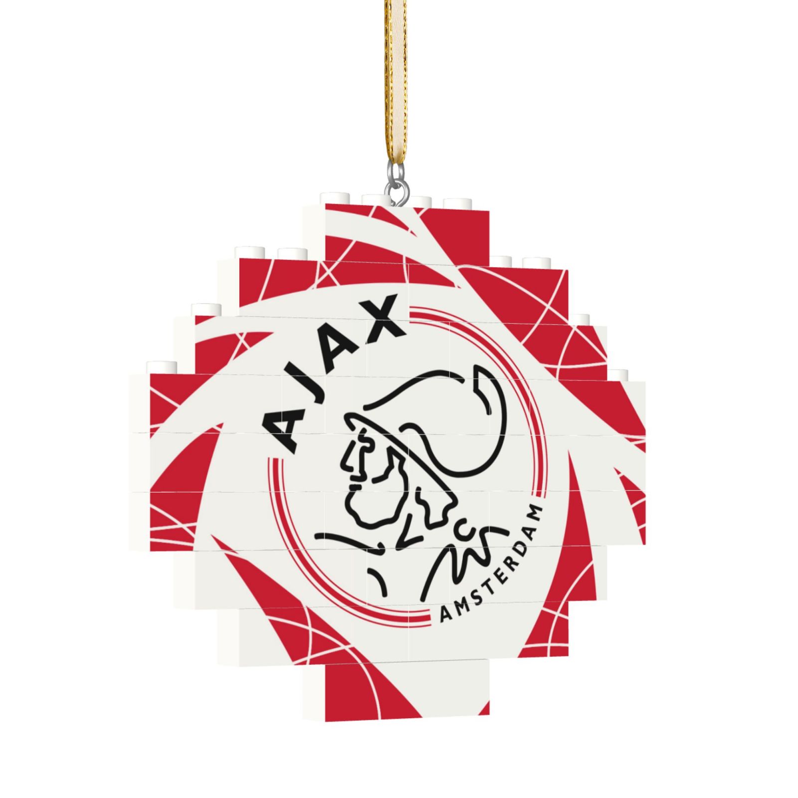 AJAX Building Block Puzzle Ornament BBP2179