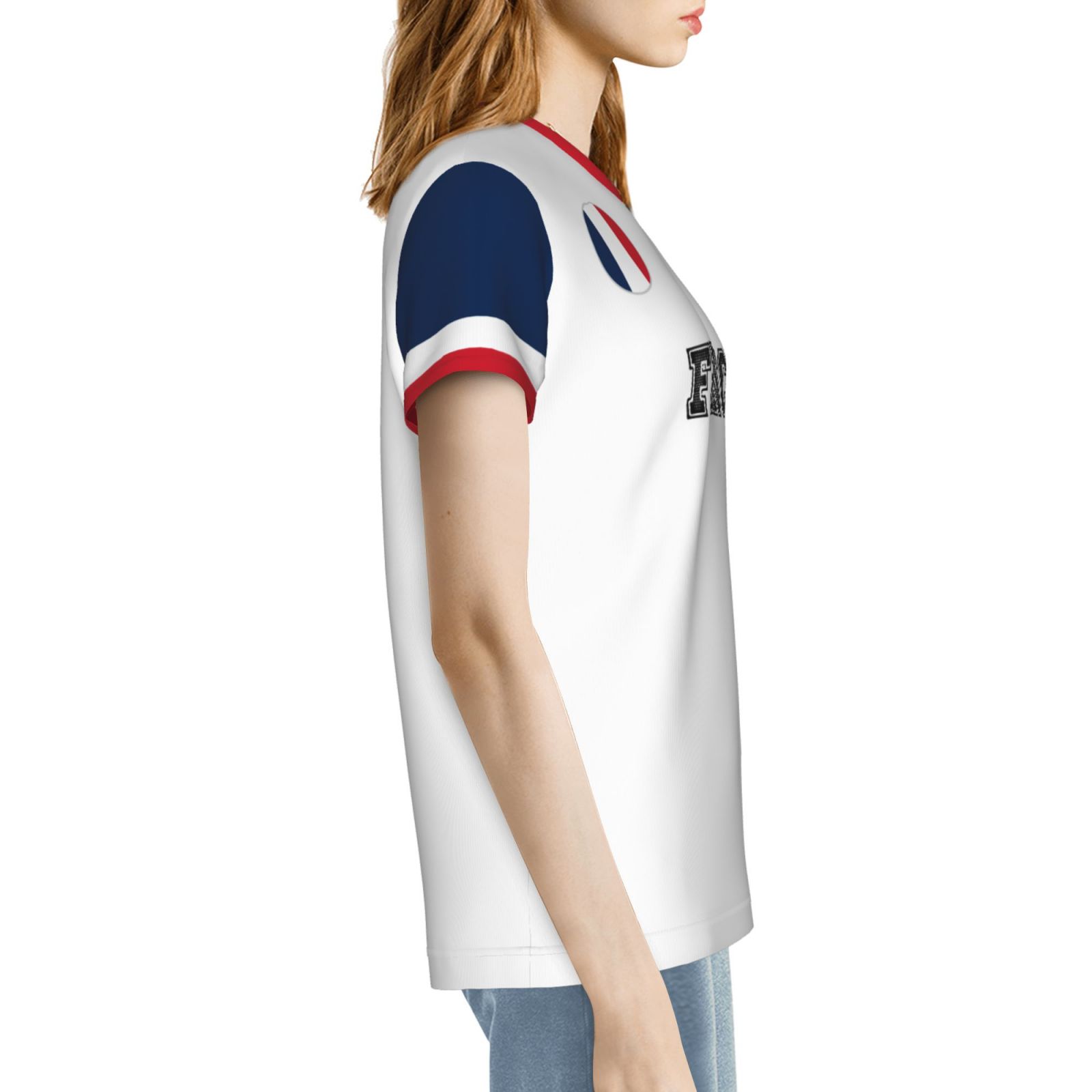 Women's France EURO 2024 Short Sleeve T-Shirt WST1684