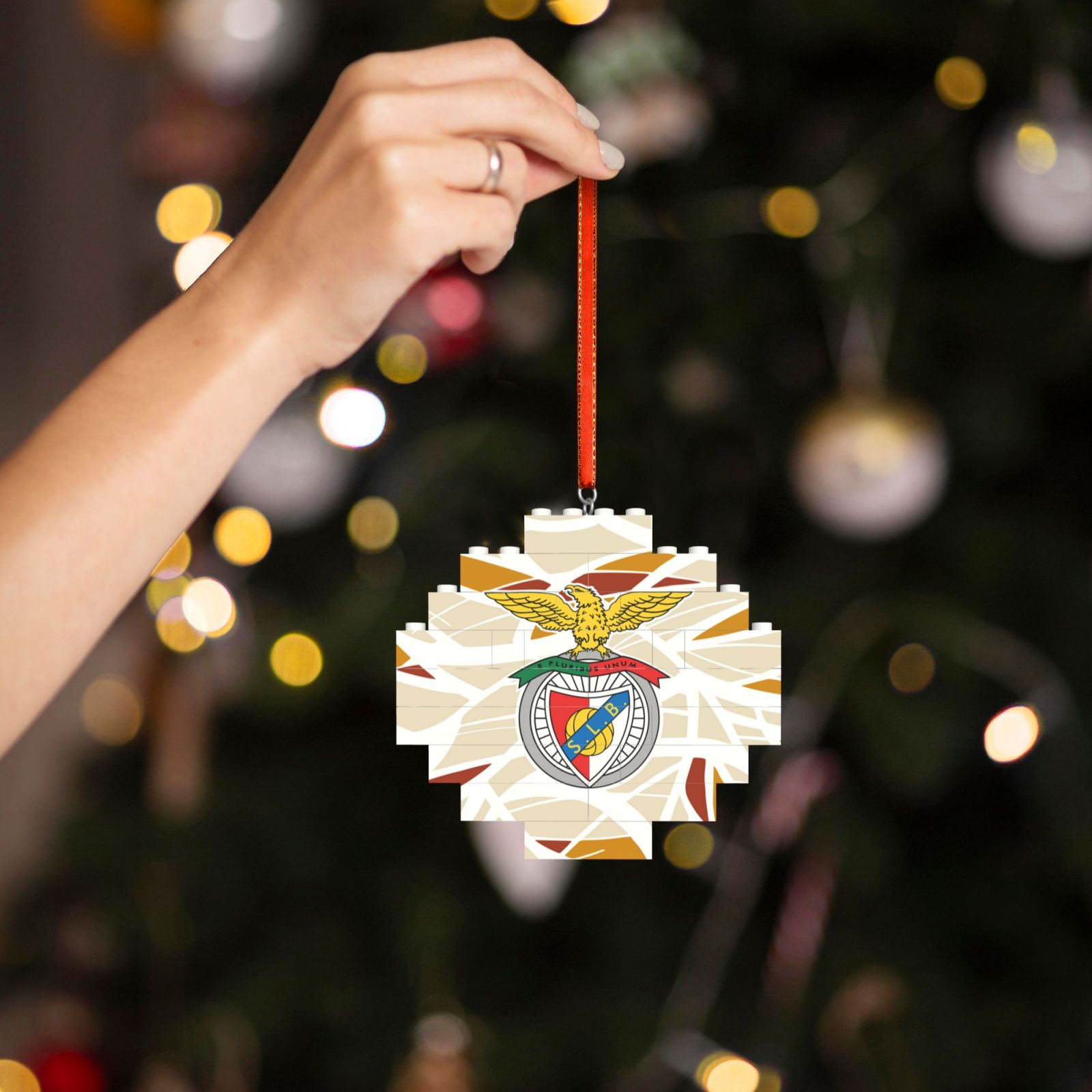 Benfica Building Block Puzzle Ornament BBP2109