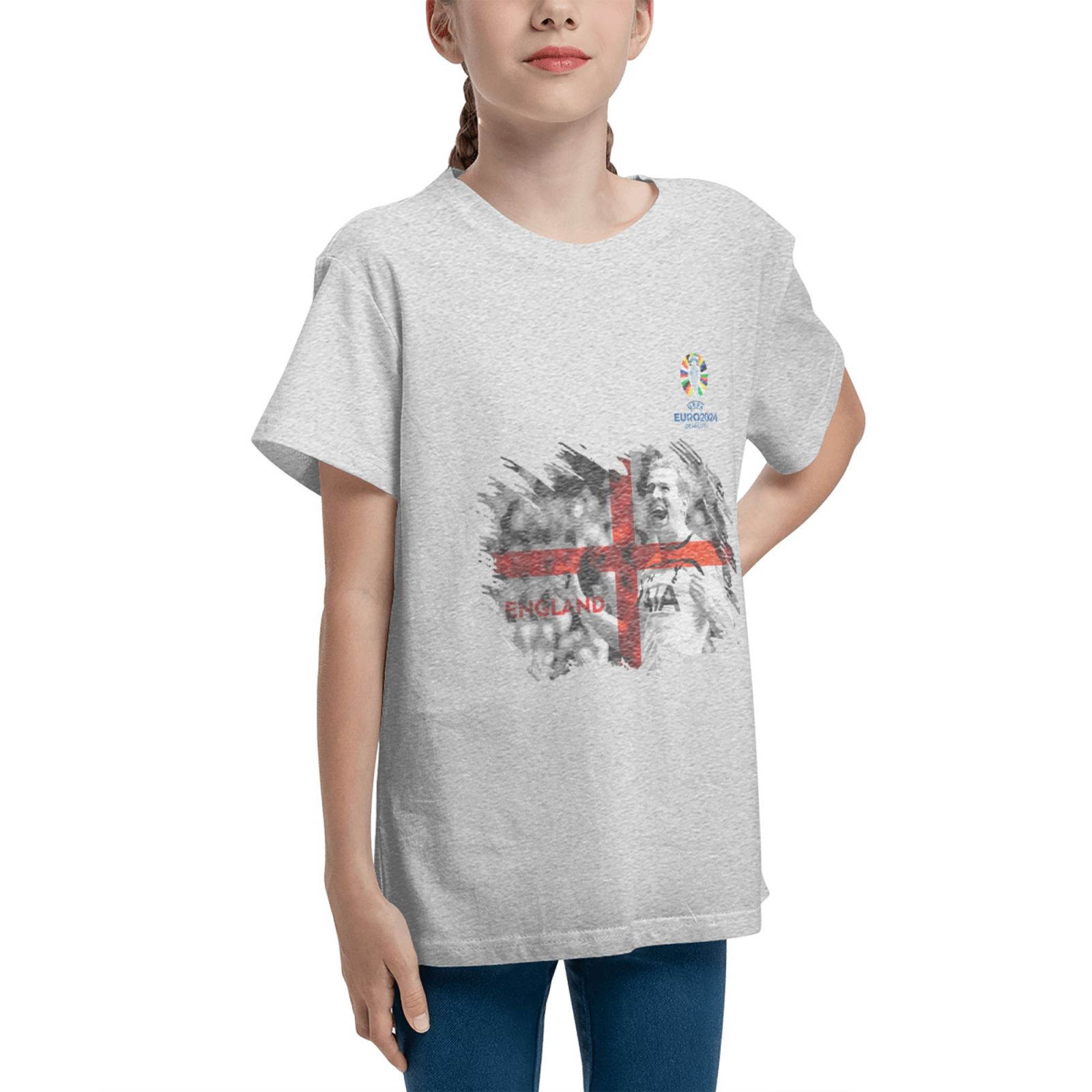 Kid's England EURO 2024 Teenage T-shirt TET1711