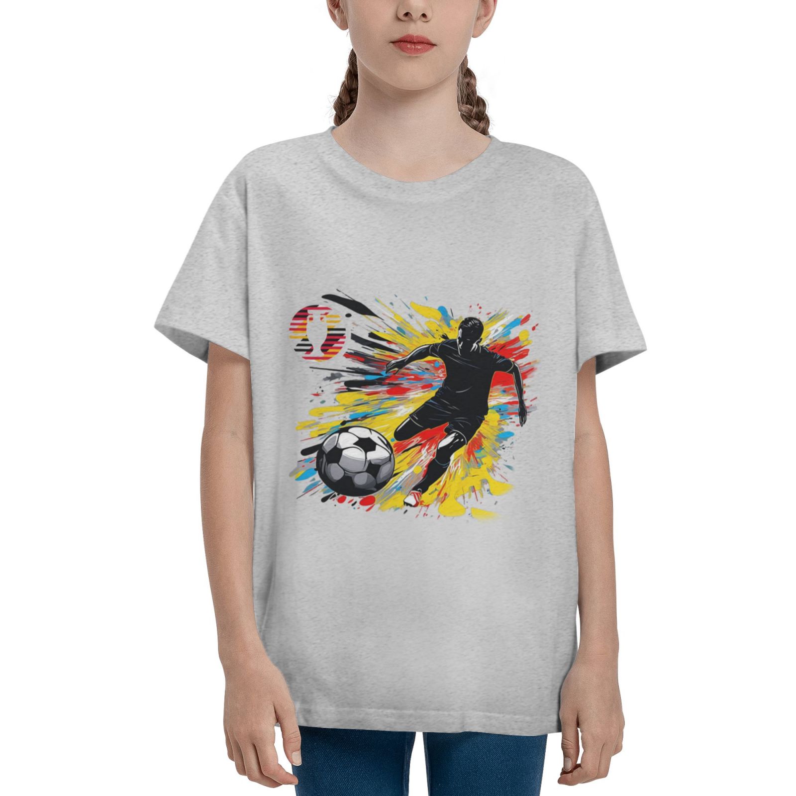 Kid's Germany EURO 2024 Teenage T-shirt TET1756