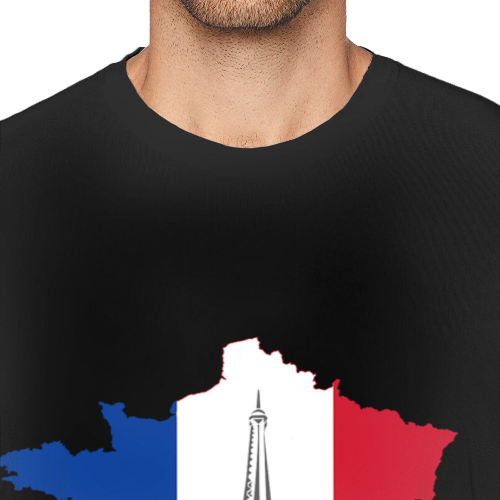 Men's France EURO 2024 Basic Short Sleeve T-Shirt BST1772