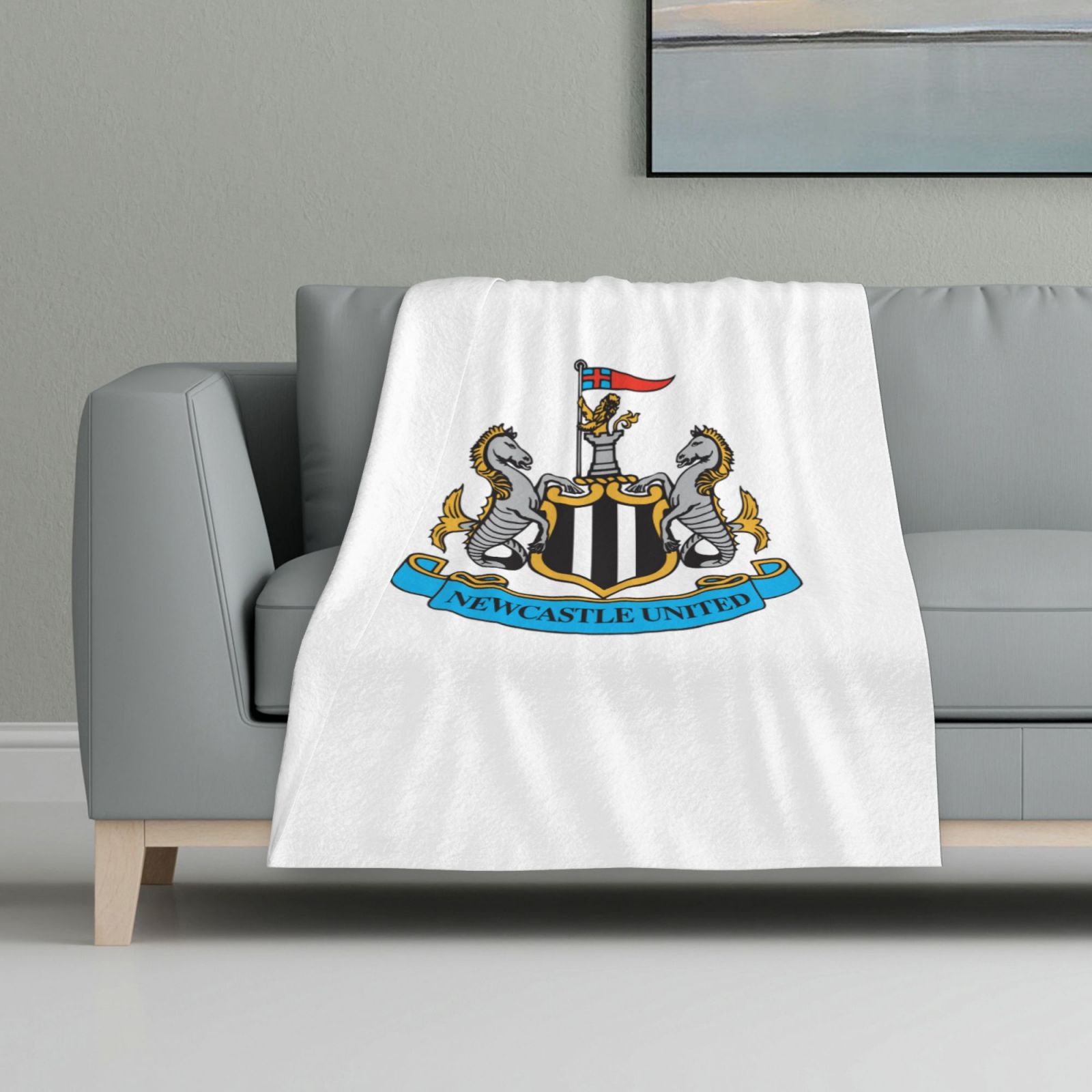 Newcastle United Flannel Blanket FLB1604