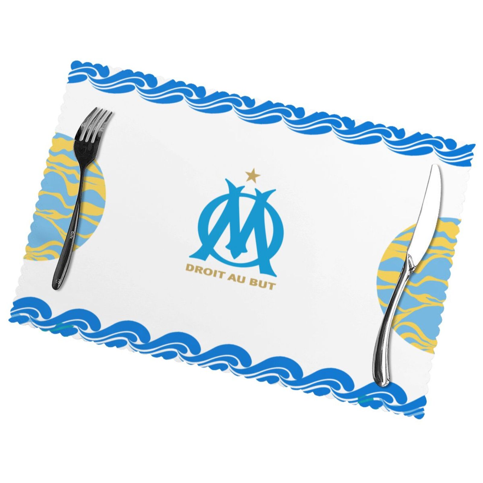 Olympique Marseille Placemat Set Of 6 PFD2272