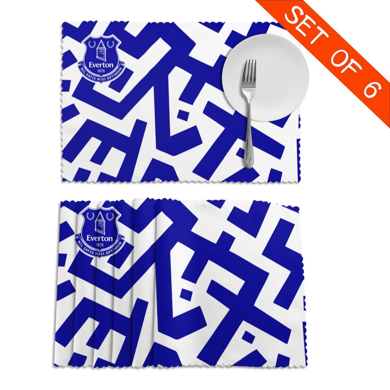 Everton Placemat Set Of 6 PFD2063