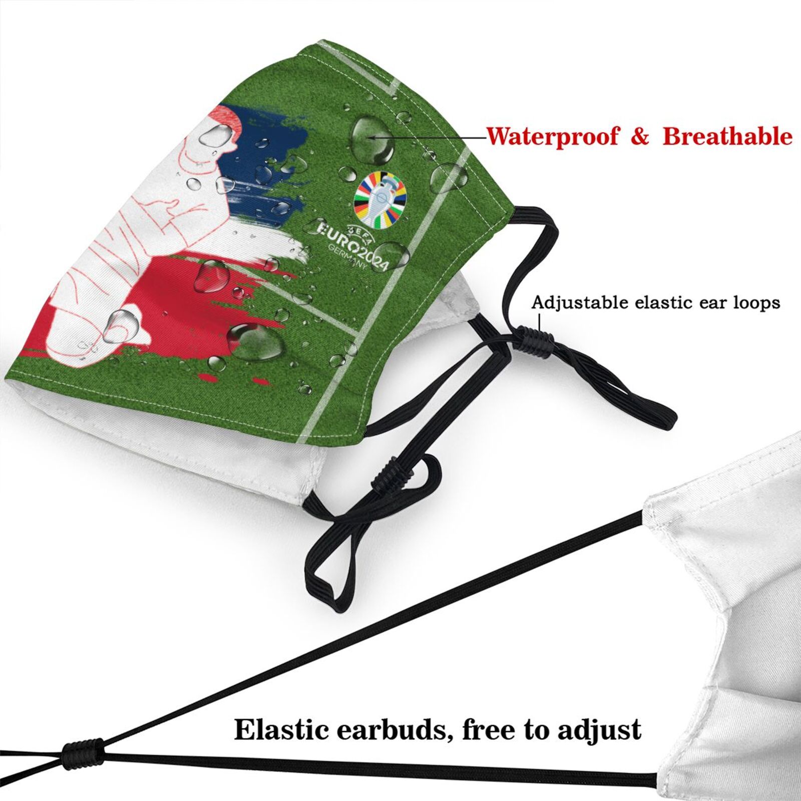 France EURO 2024 Adult Dust Mask DMK1705