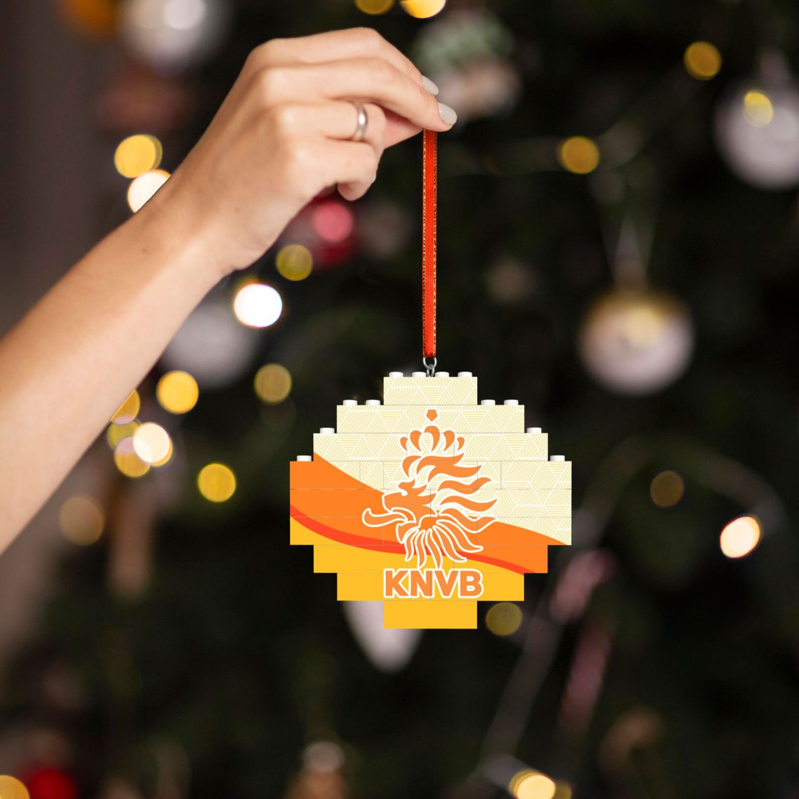 Netherlands Building Block Puzzle Ornament BBP2112