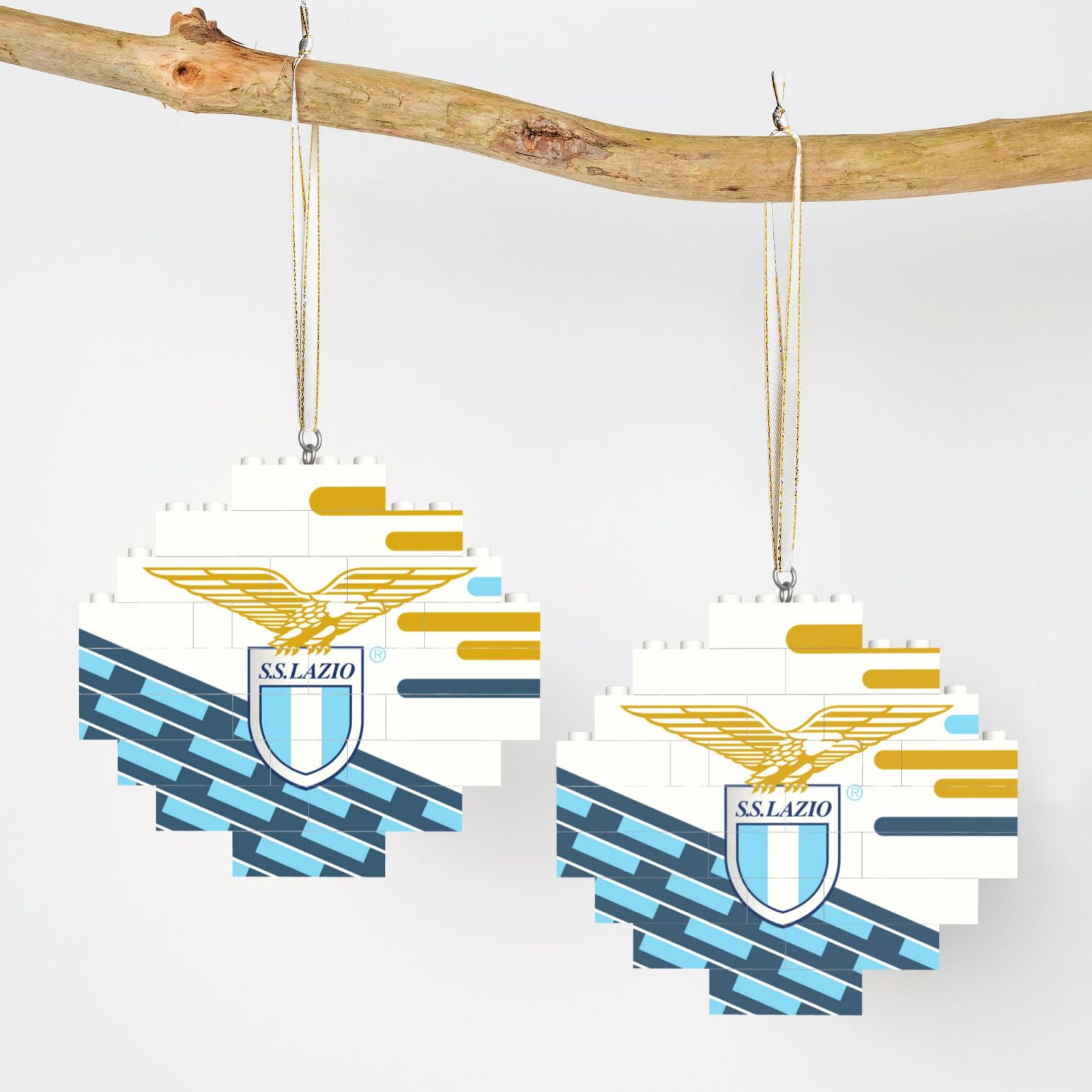 Lazio Building Block Puzzle Ornament BBP2194