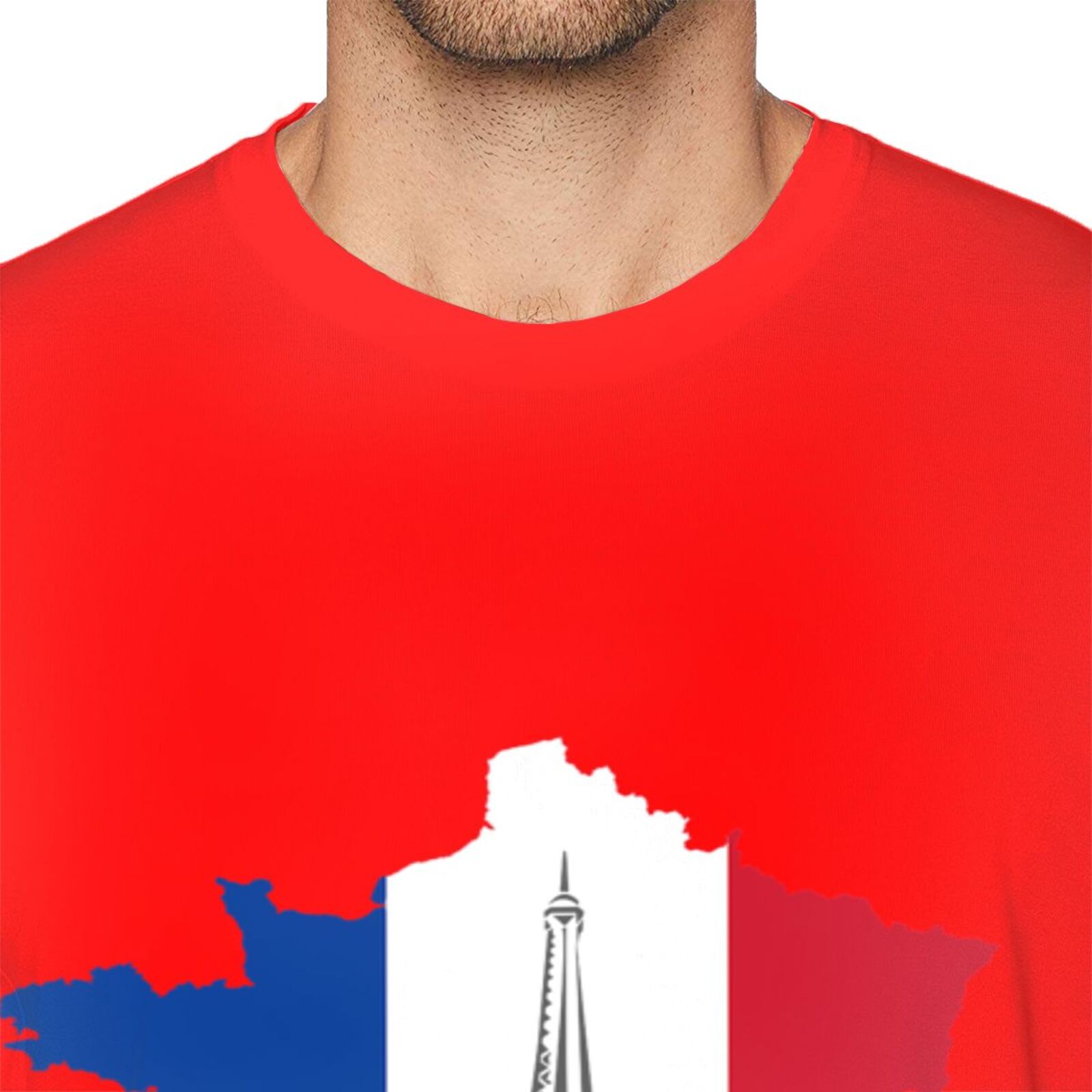 Men's France EURO 2024 Basic Short Sleeve T-Shirt BST1772
