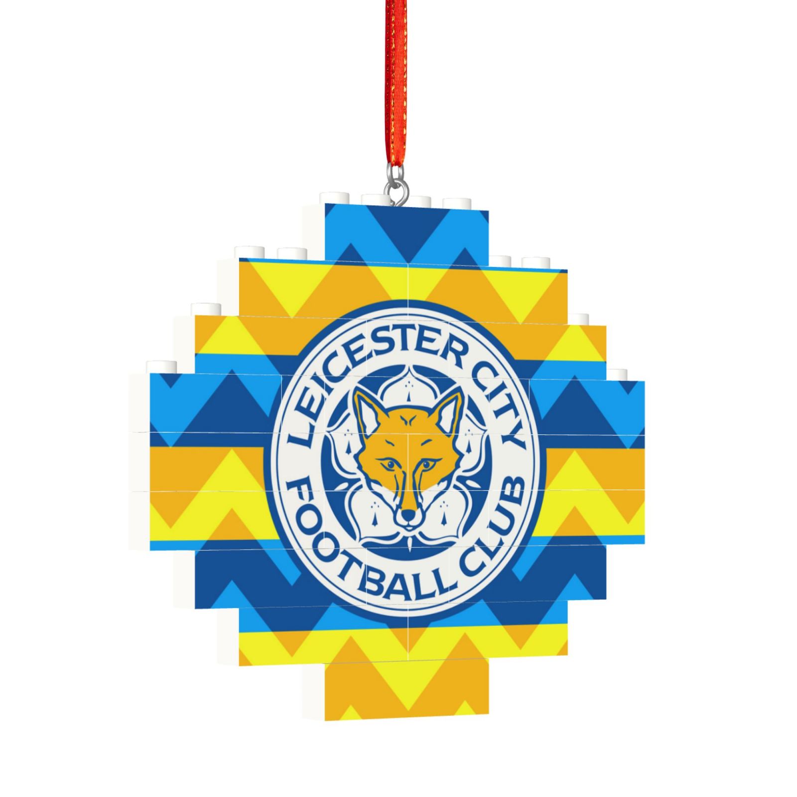 Leicester City Building Block Puzzle Ornament BBP2111