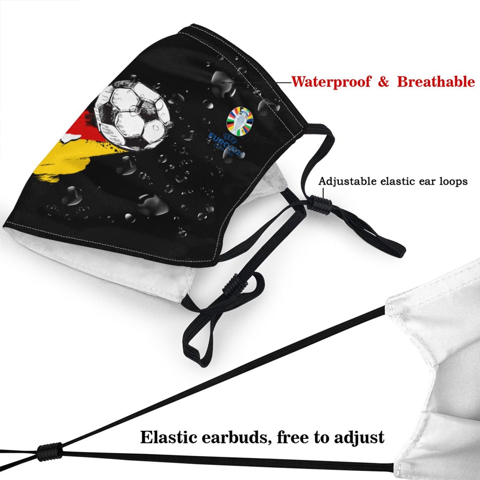 Germany EURO 2024 Adult Dust Mask DMK1698