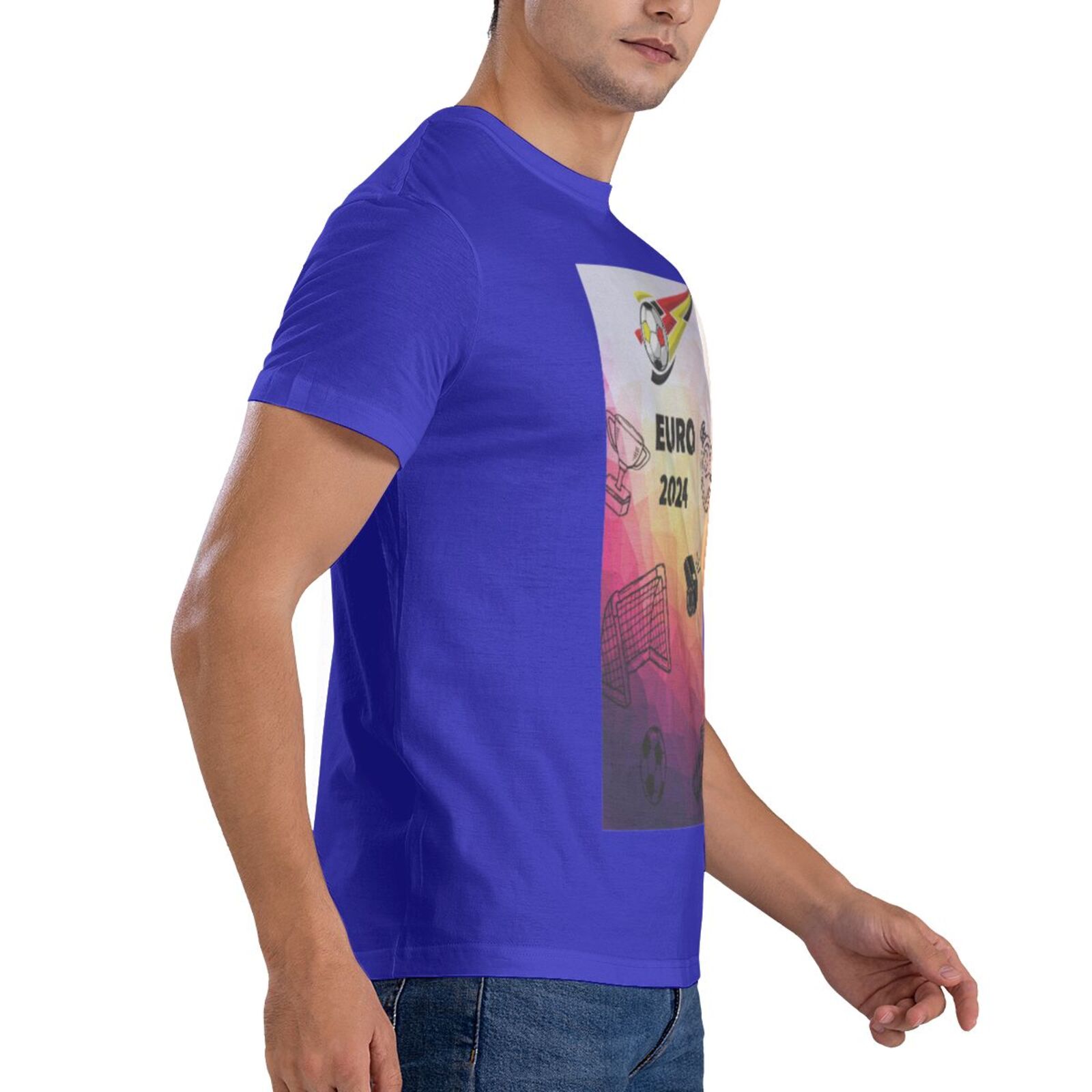 Men's Germany EURO 2024 Basic Short Sleeve T-Shirt BST1771