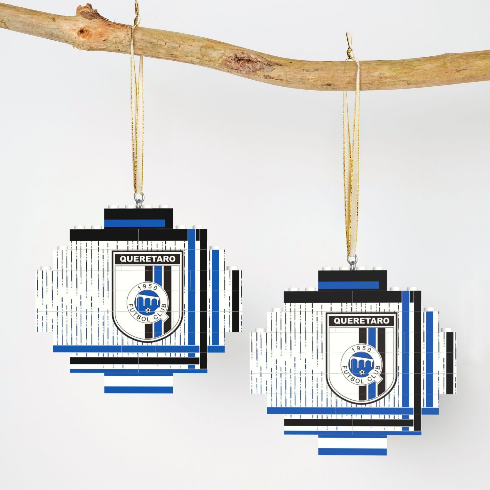 Queretaro Building Block Puzzle Ornament BBP2183