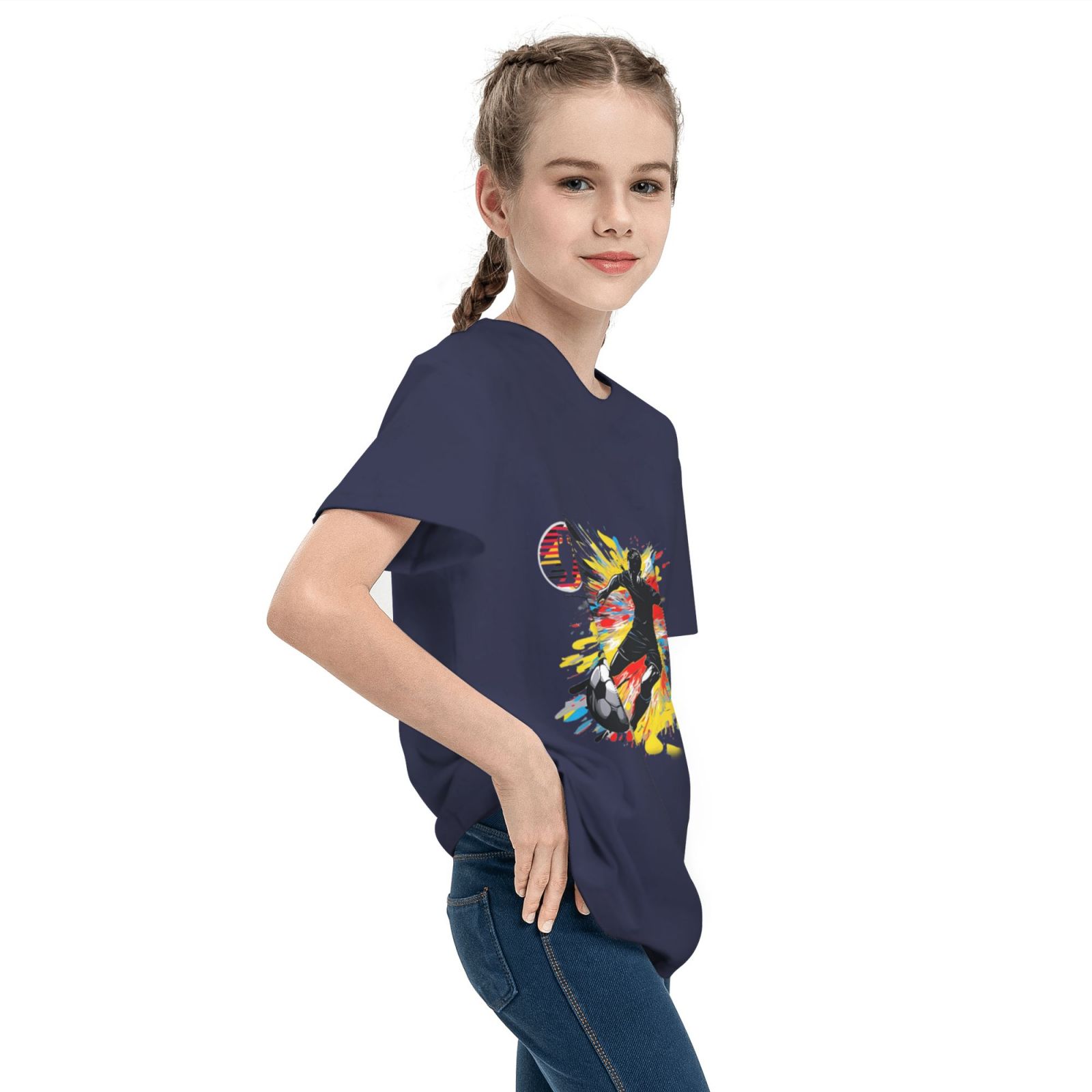 Kid's Germany EURO 2024 Teenage T-shirt TET1756