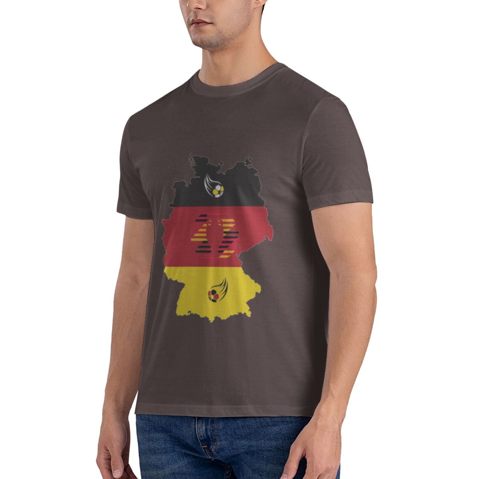 Men's Germany EURO 2024 Basic Short Sleeve T-Shirt BST1770