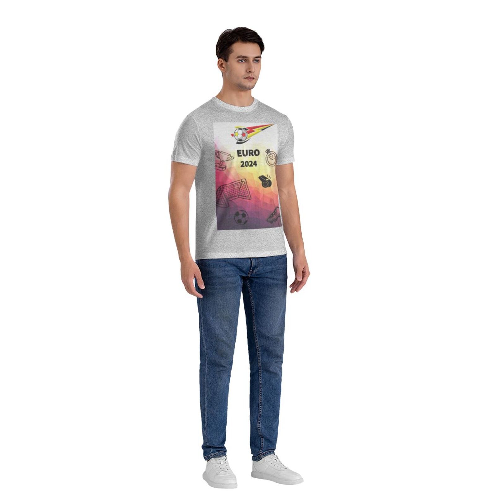 Men's Germany EURO 2024 Basic Short Sleeve T-Shirt BST1771