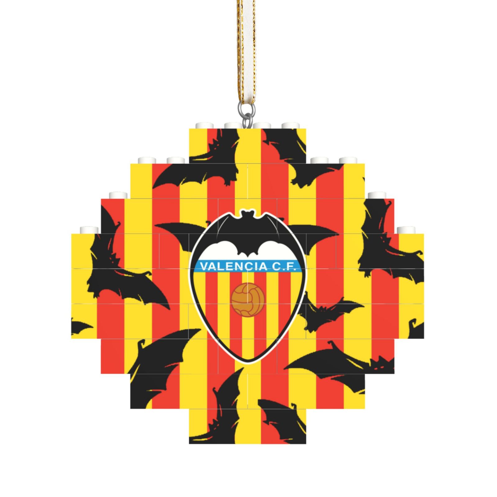 Valencia Building Block Puzzle Ornament BBP2006