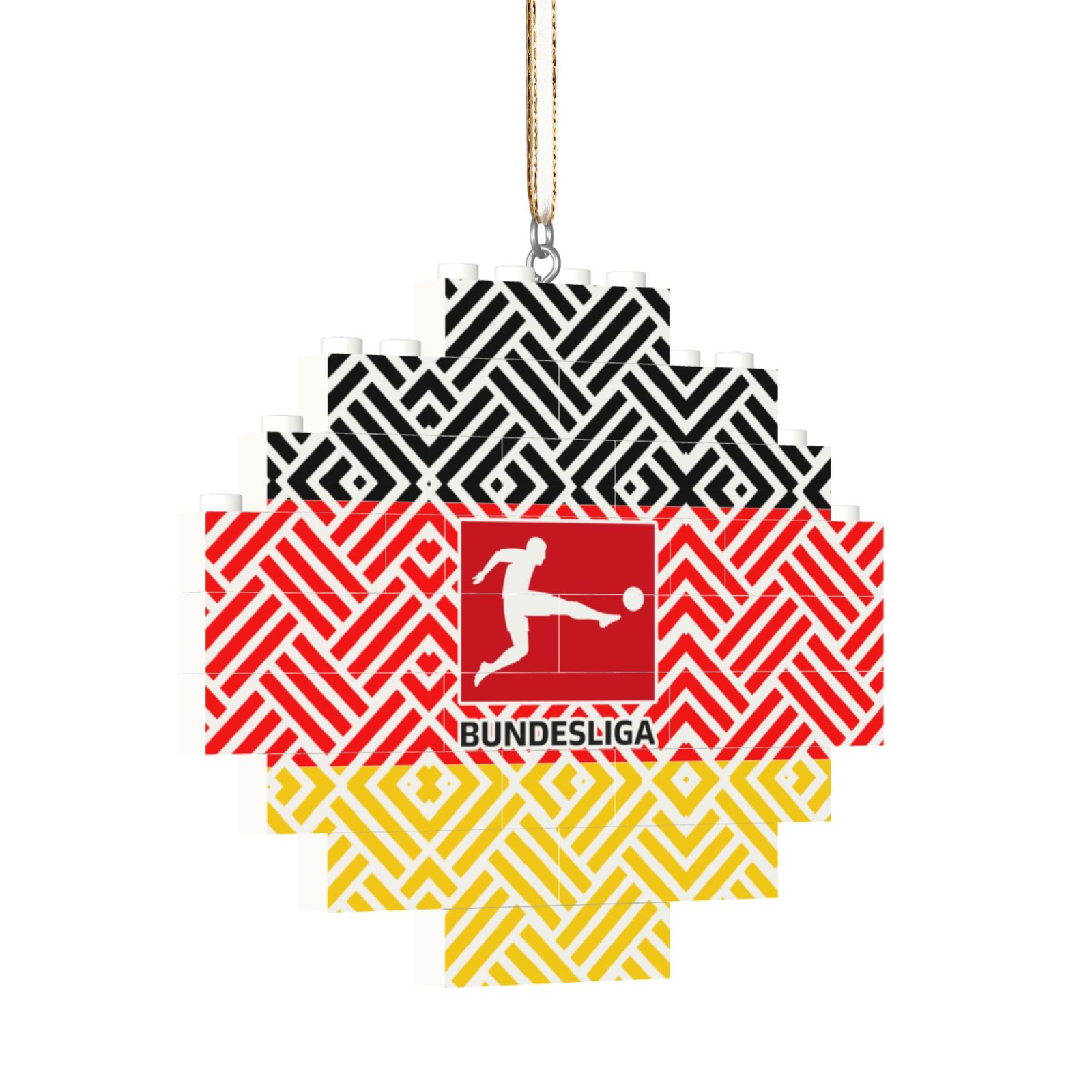 Germany Football League Building Block Puzzle Ornament BBP2027
