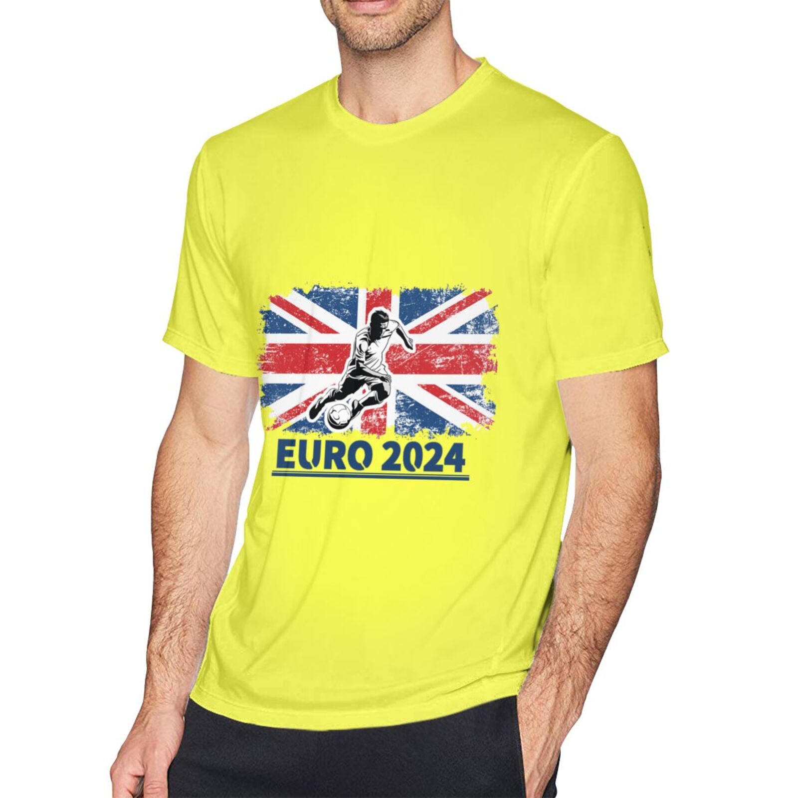 Men's England EURO 2024 Basic Short Sleeve T-Shirt BST1750
