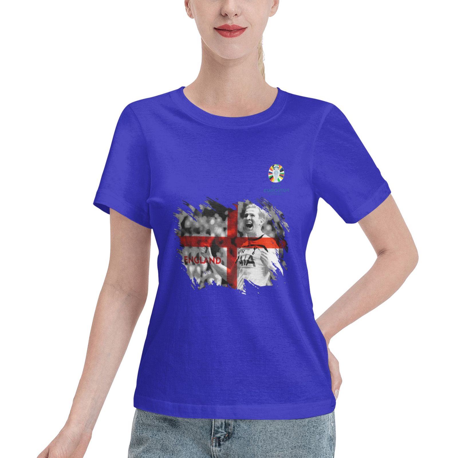 Woman's England EURO 2024 Basic Short Sleeve T-Shirt WBT1712