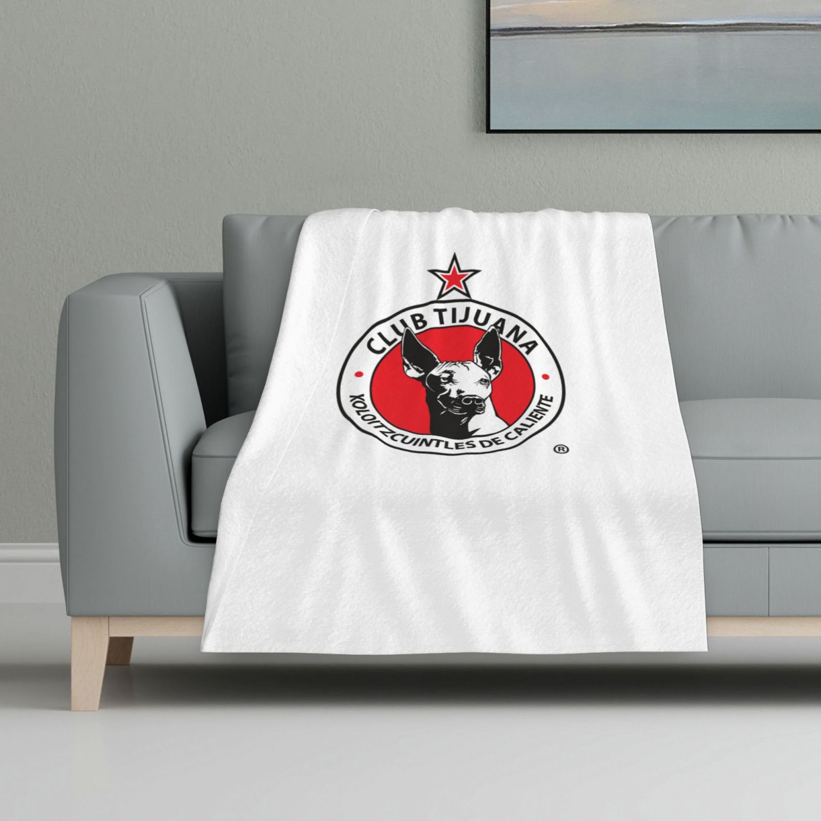 Xolos Tijuana Flannel Blanket FLB1569