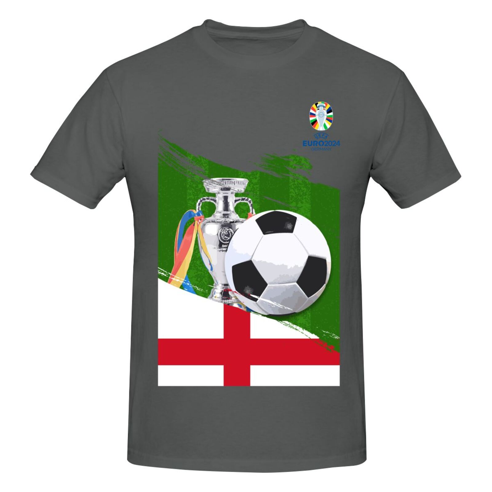Men's England EURO 2024 Basic Short Sleeve T-Shirt BST1681
