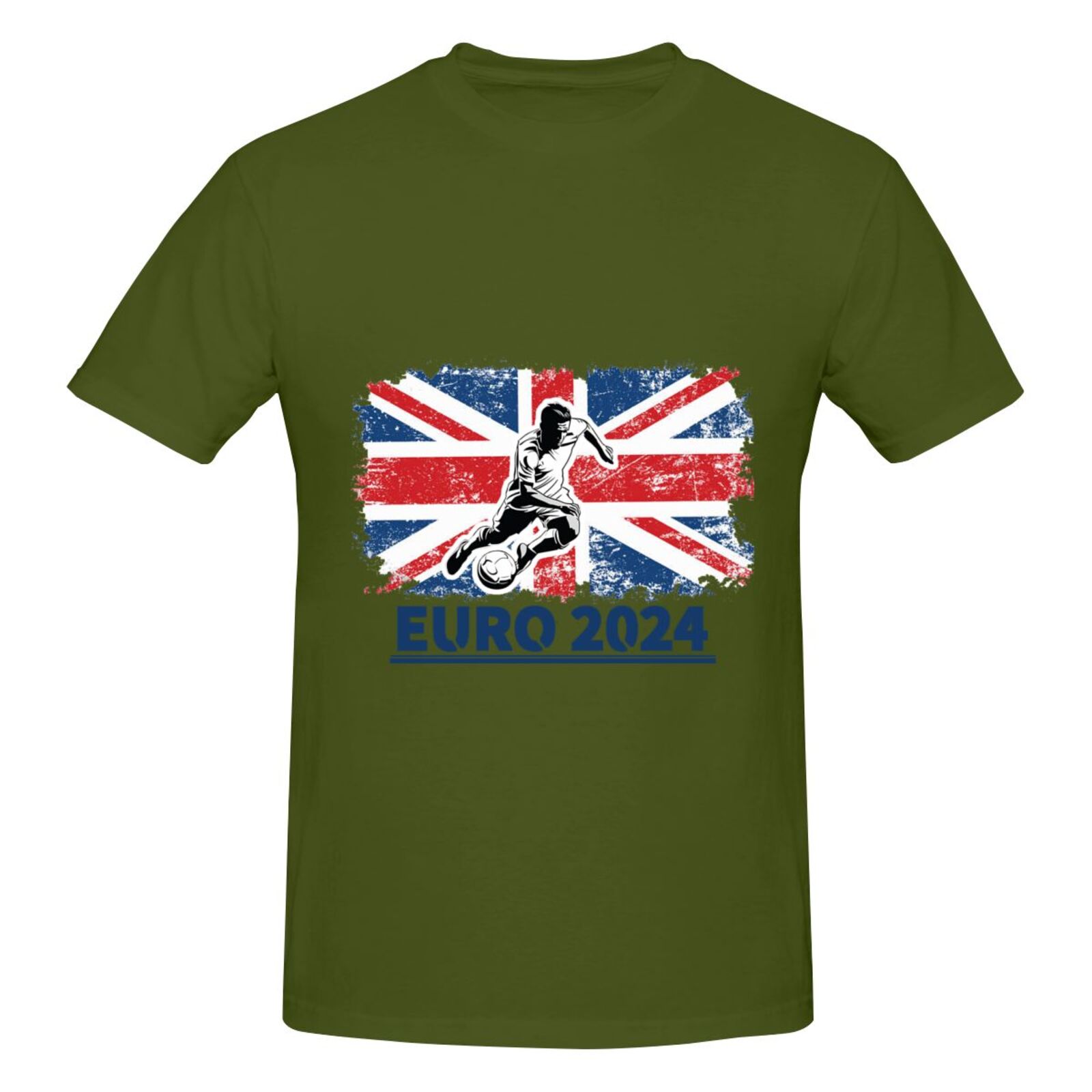 Men's England EURO 2024 Basic Short Sleeve T-Shirt BST1750