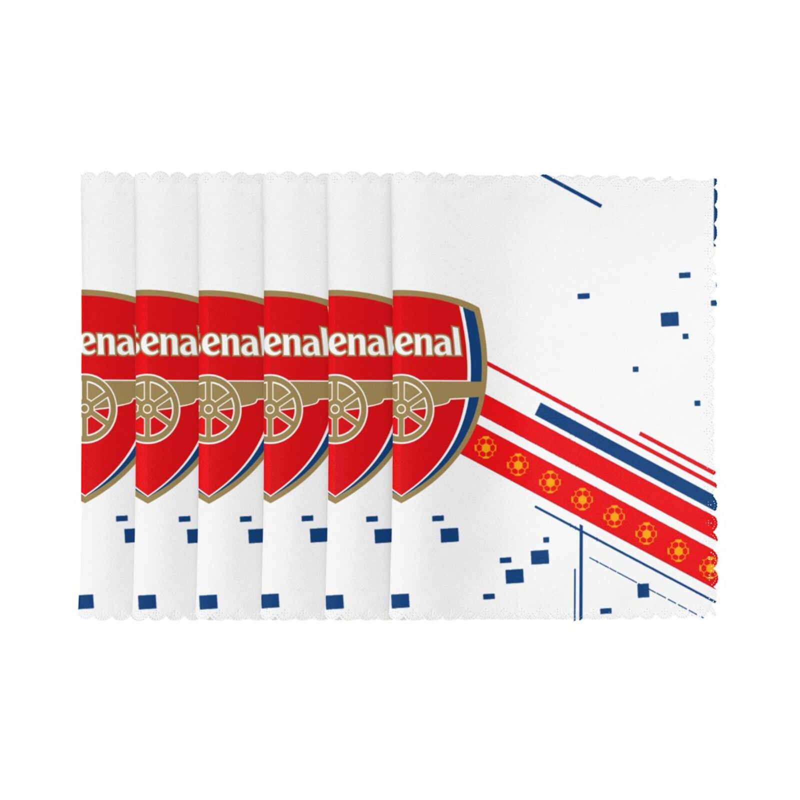 Arsenal Placemat Set Of 6 PFD2305
