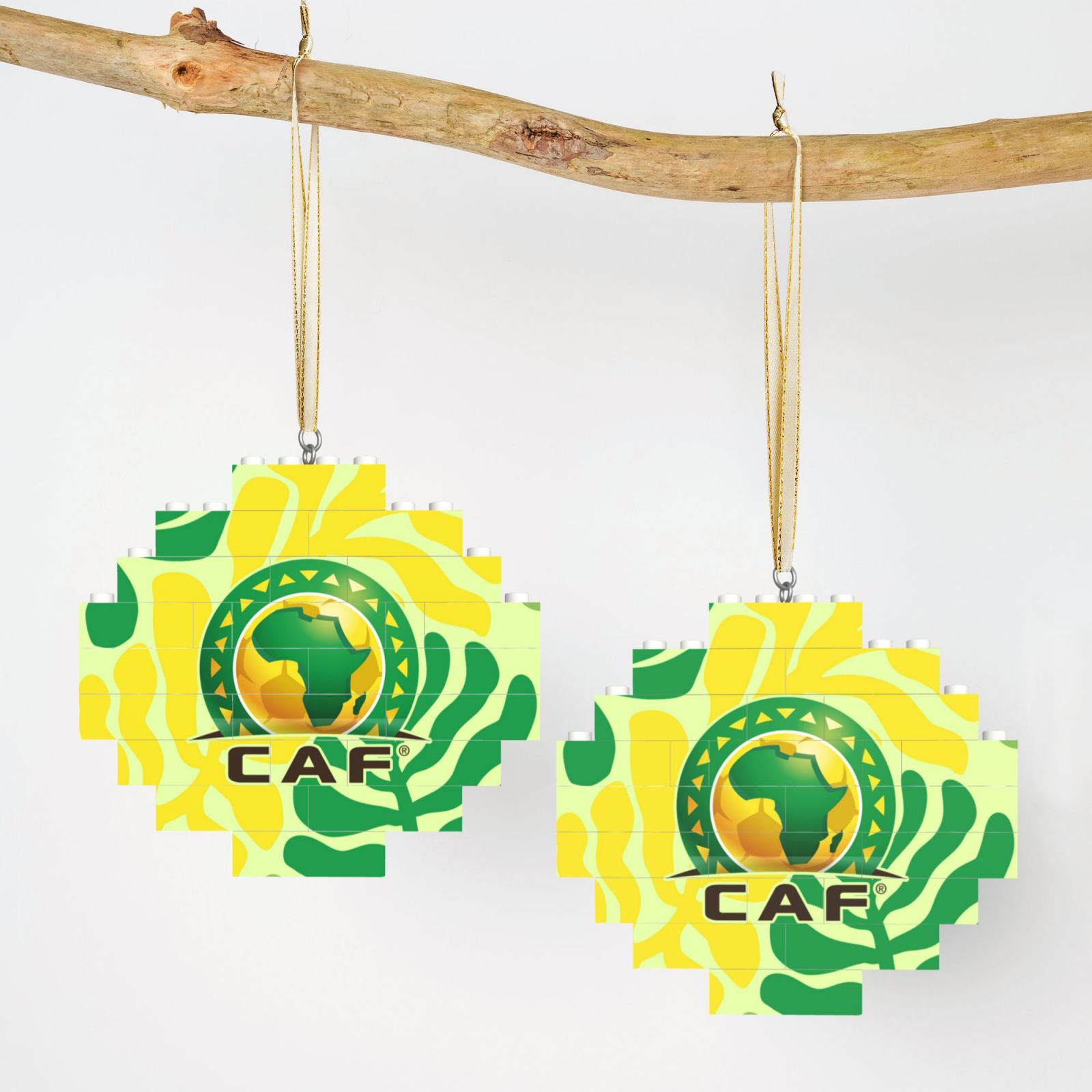 CAF Building Block Puzzle Ornament BBP2175