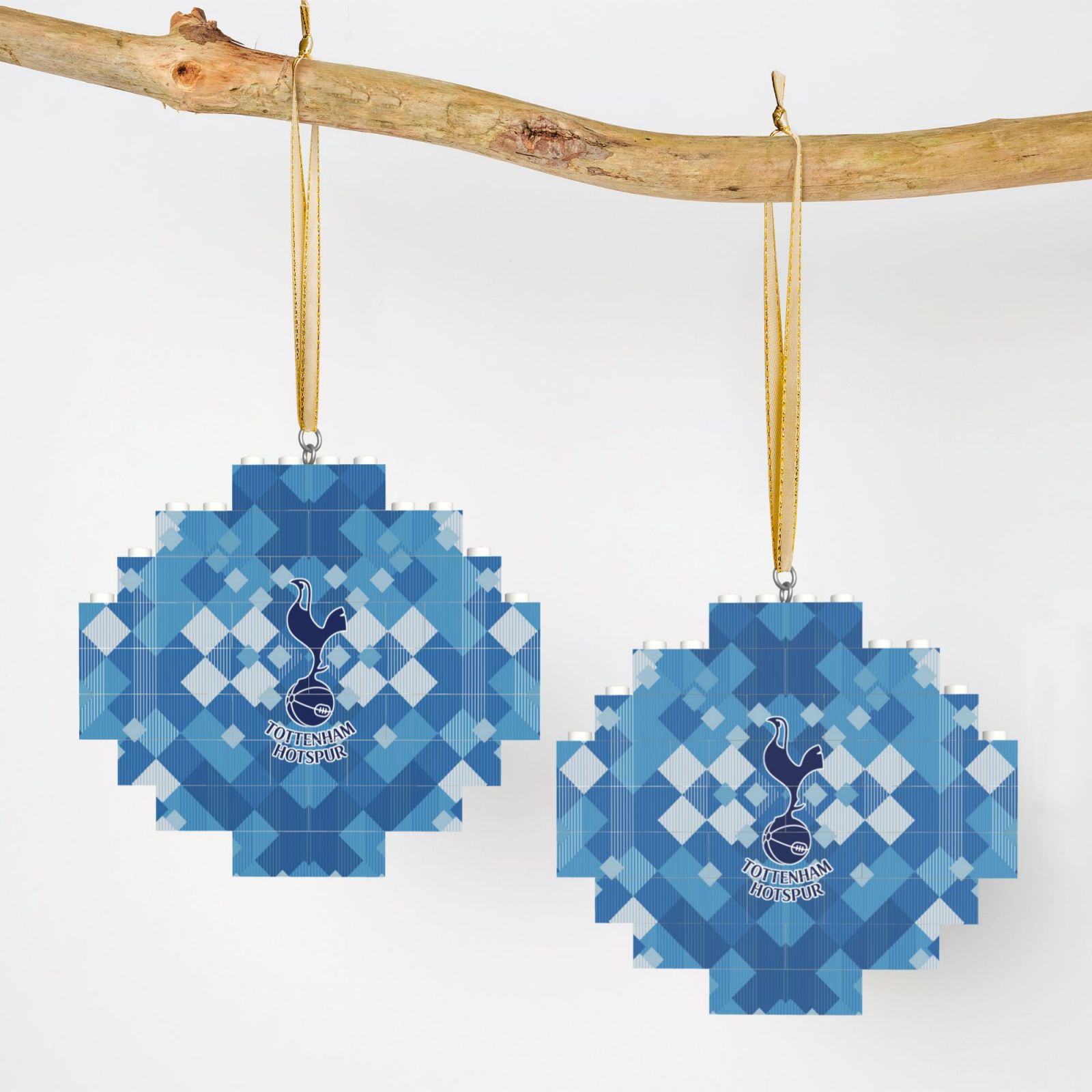 Tottenham Hotspur Building Block Puzzle Ornament BBP1992