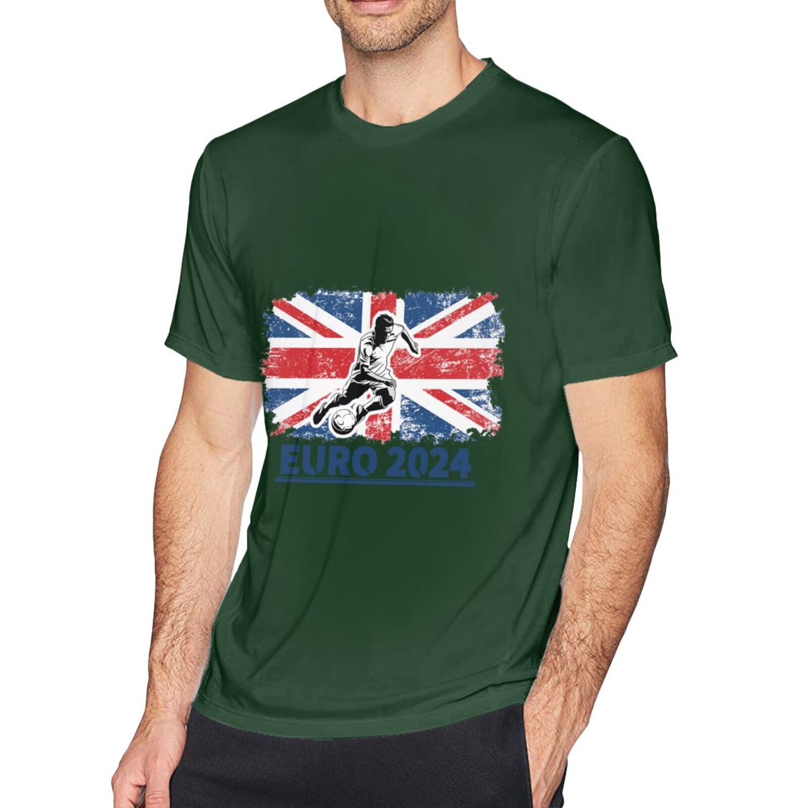 Men's England EURO 2024 Basic Short Sleeve T-Shirt BST1750