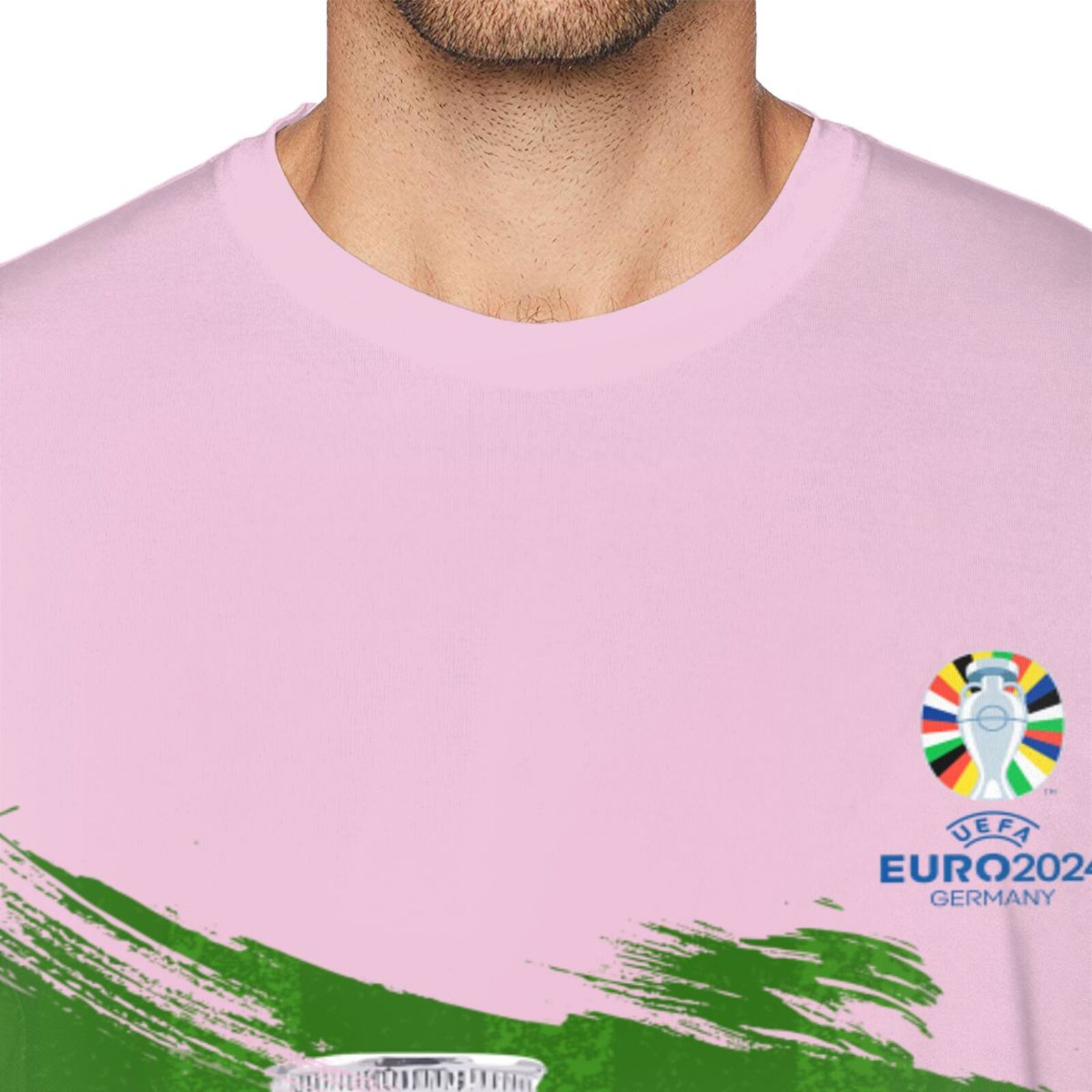 Men's England EURO 2024 Basic Short Sleeve T-Shirt BST1681